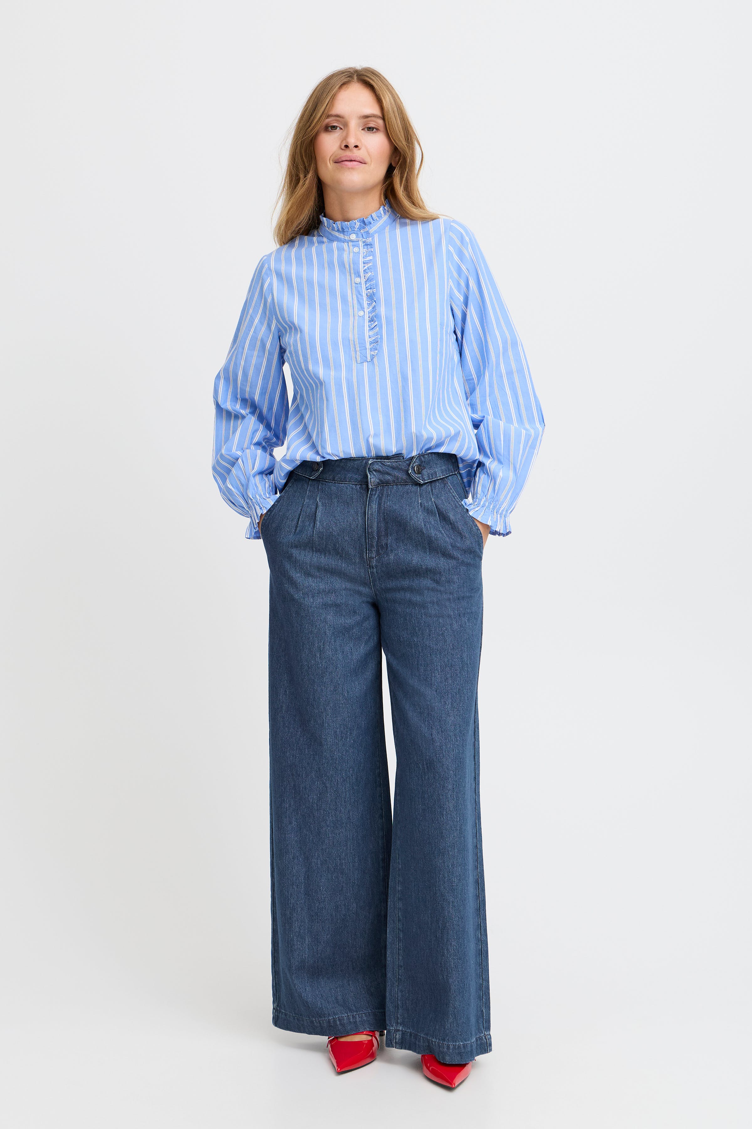 PZVICKY UHW Jeans Wide Leg LOOKBOOK FRONT 50208706-200005