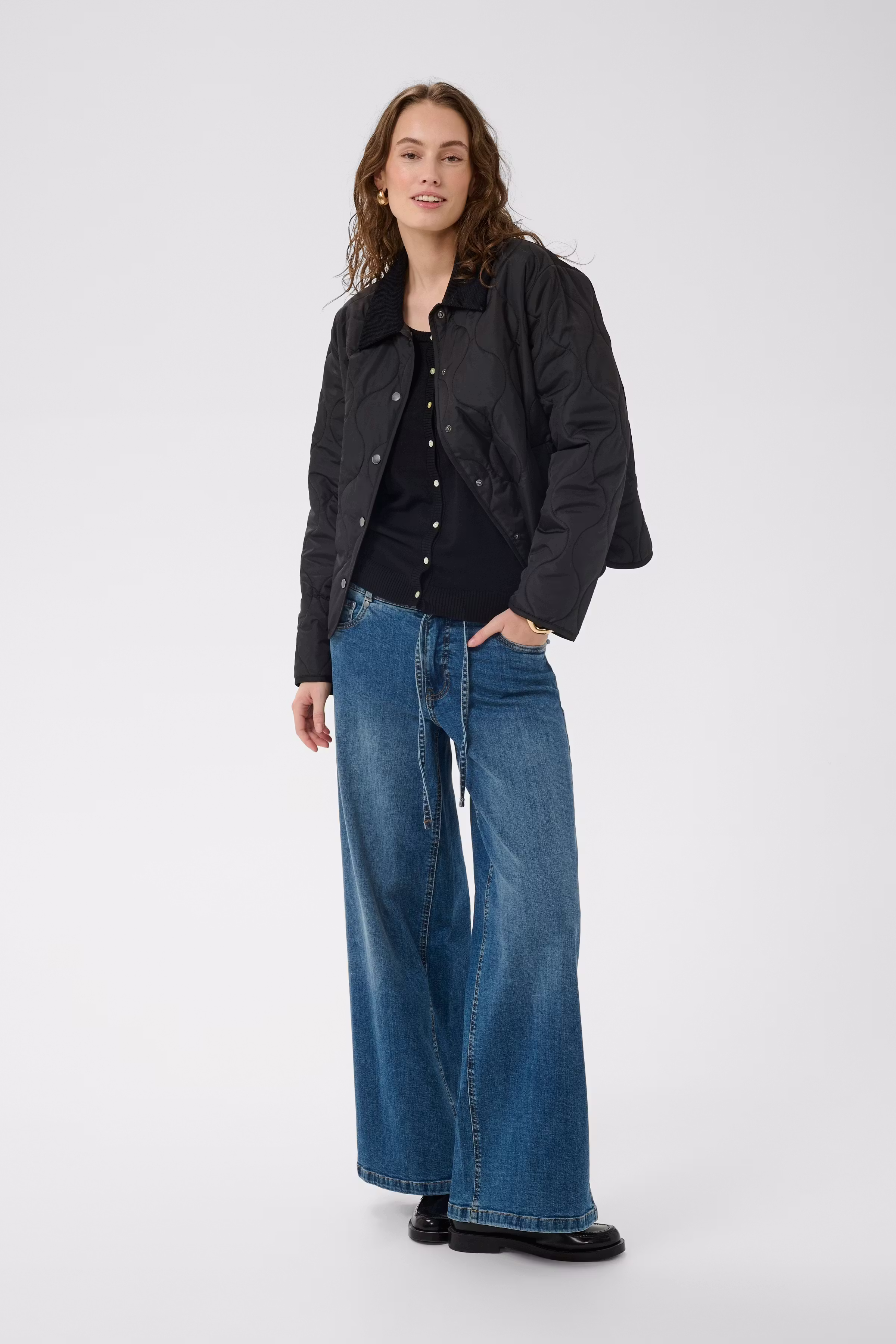 CUgiana Quiltet jakke LOOKBOOK FRONT 50112838-500012