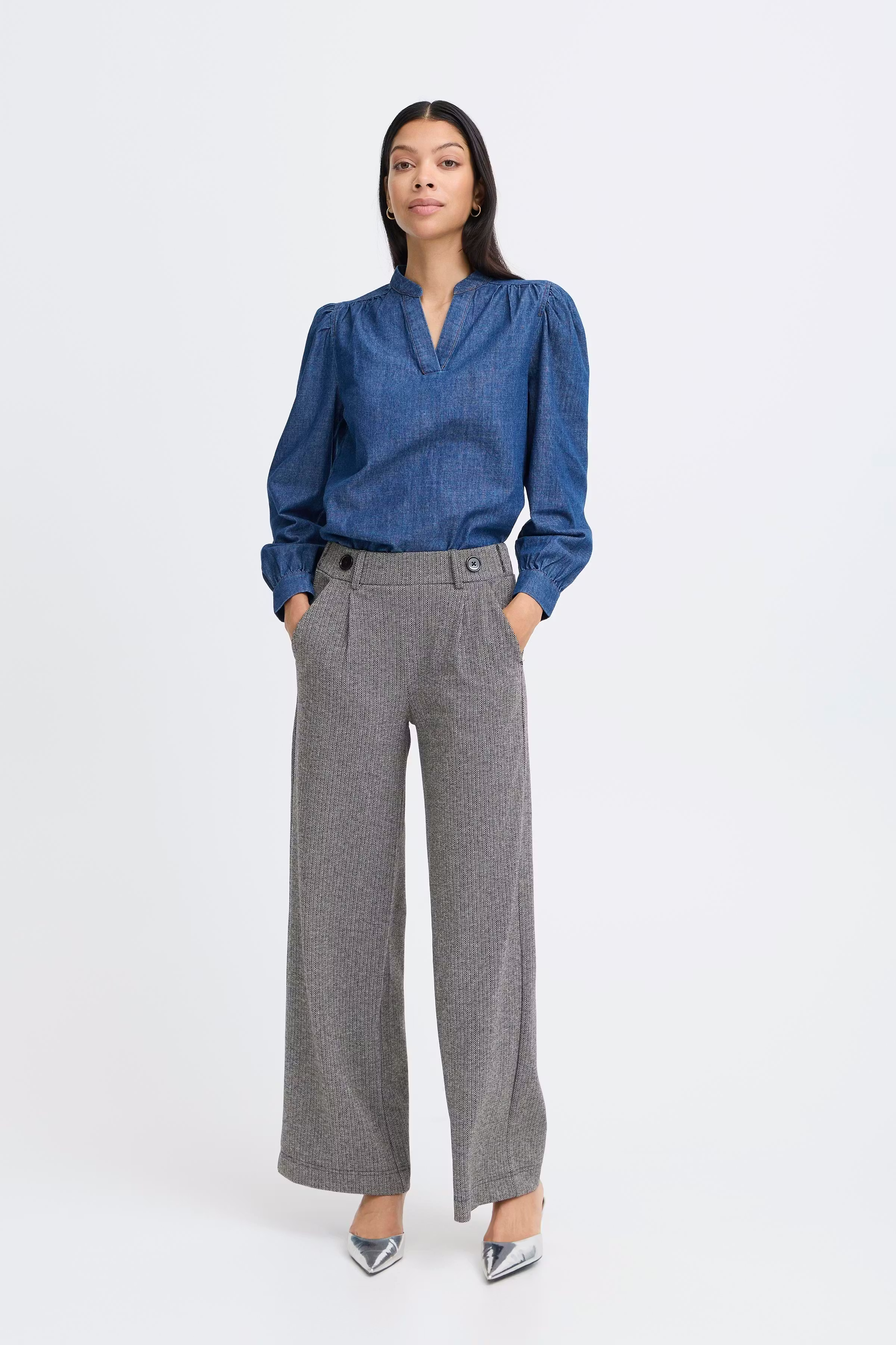 BYXPIRITTA Bukser LOOKBOOK FRONT 20819103-900009340