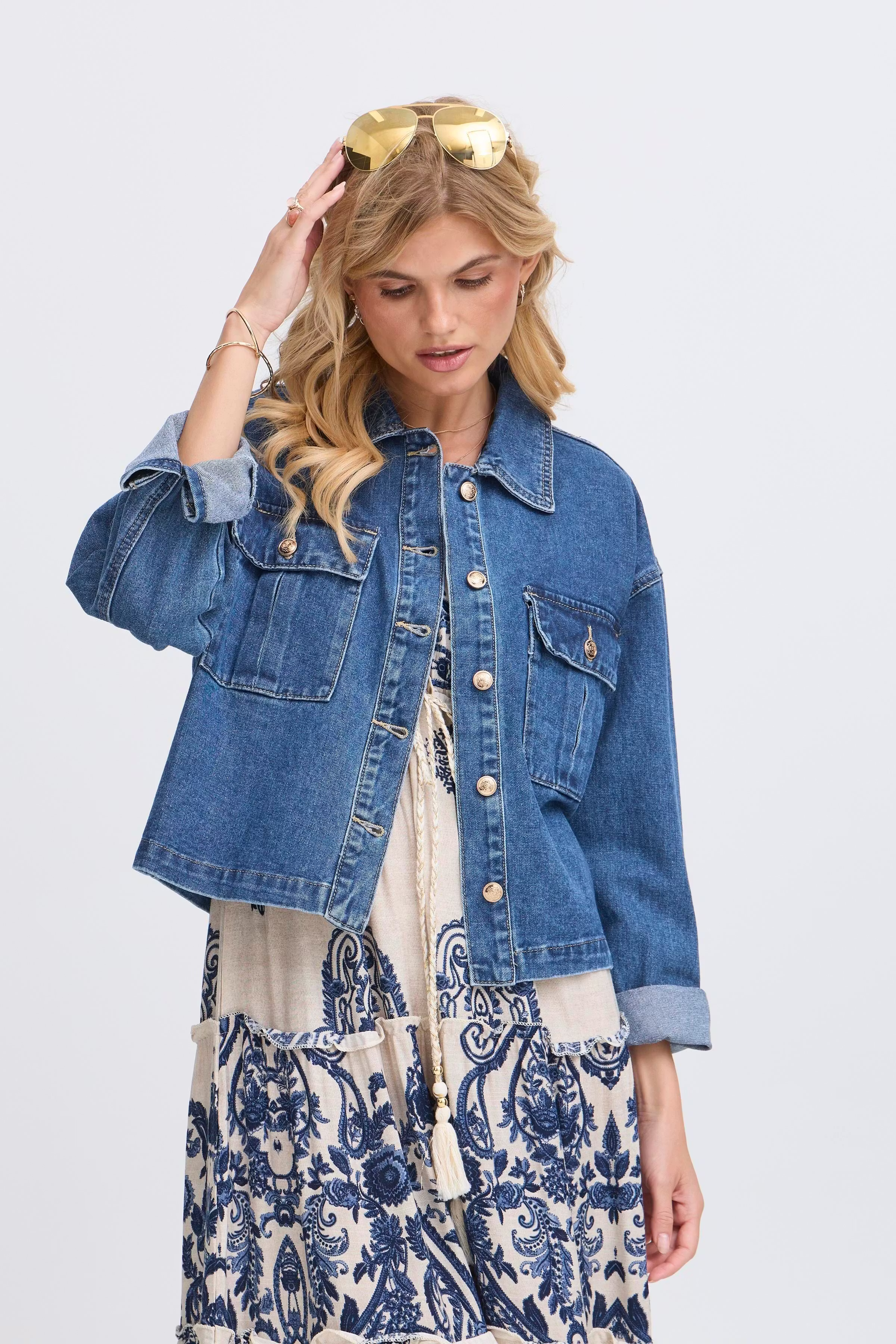 SBMISSY Casual jakke LOOKBOOK FRONT 22100965-203677