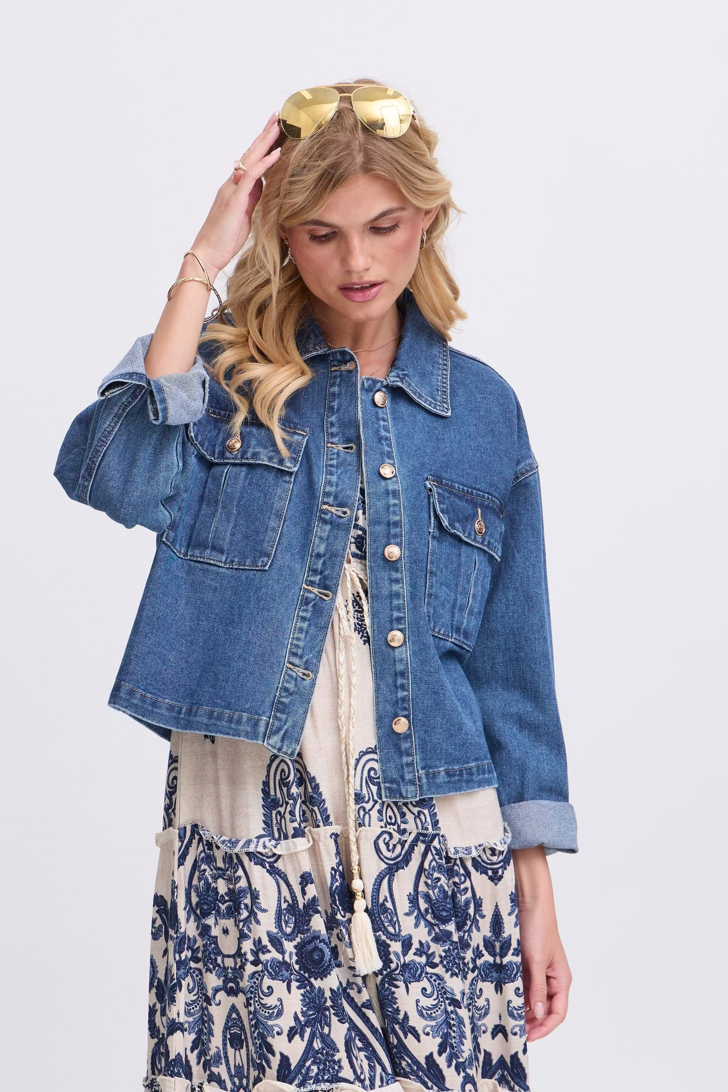 SBMISSY Casual jakke LOOKBOOK FRONT 22100965-203677