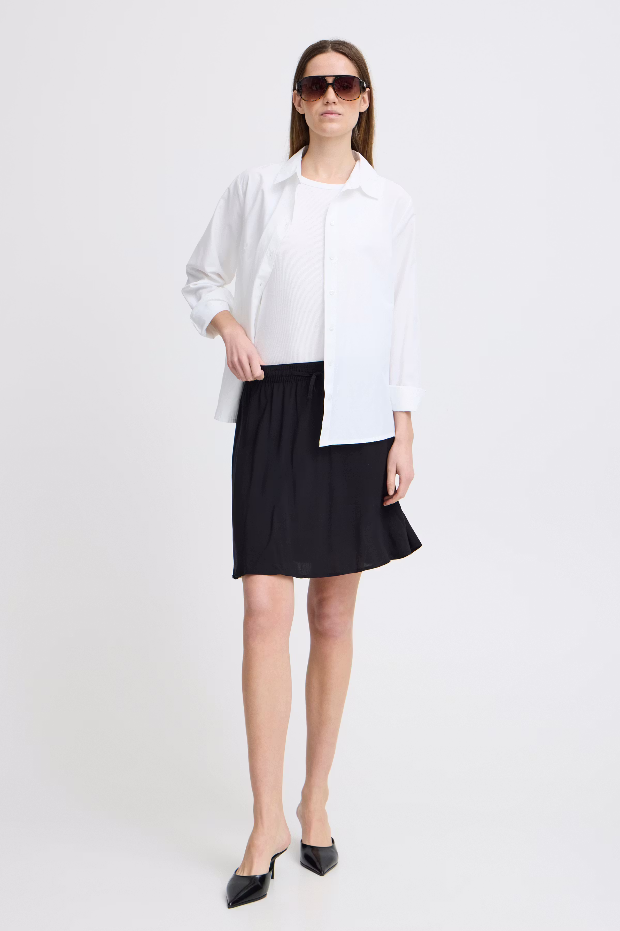 BYMMJOELLA Skjørt LOOKBOOK FRONT 20814544-200451