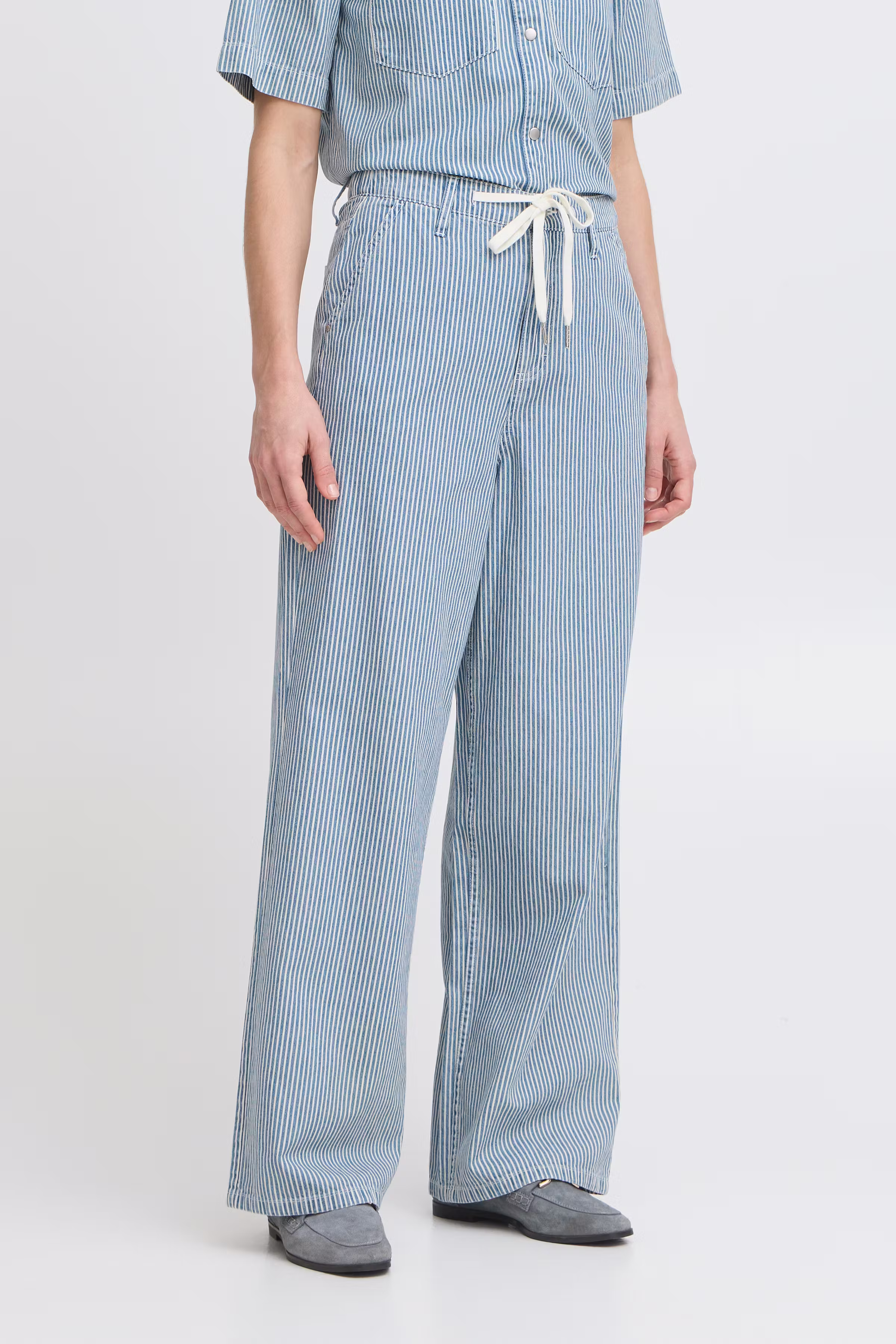 BYLARO Bukser LOOKBOOK FRONT 20816762-204781