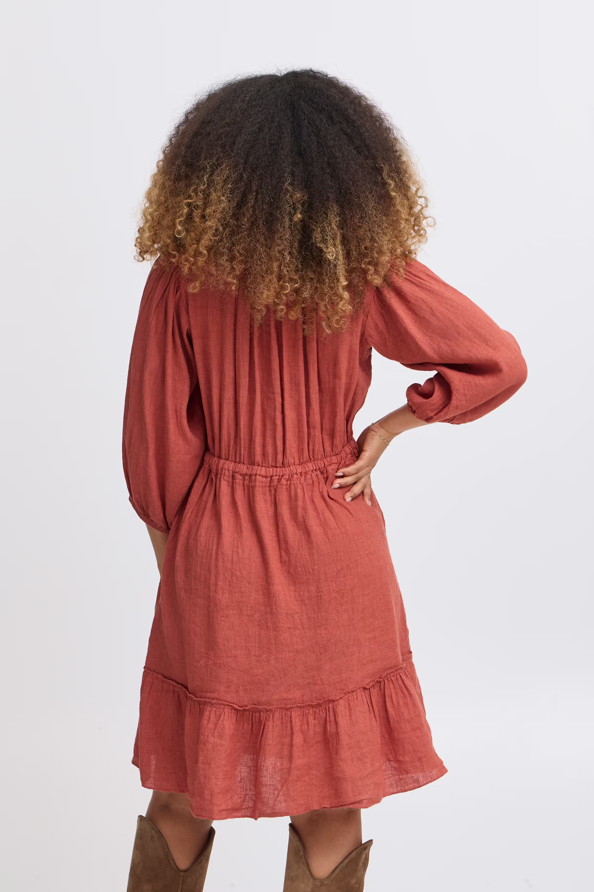 SBFONTANELLE Kjole LOOKBOOK BACK 22100887-181443