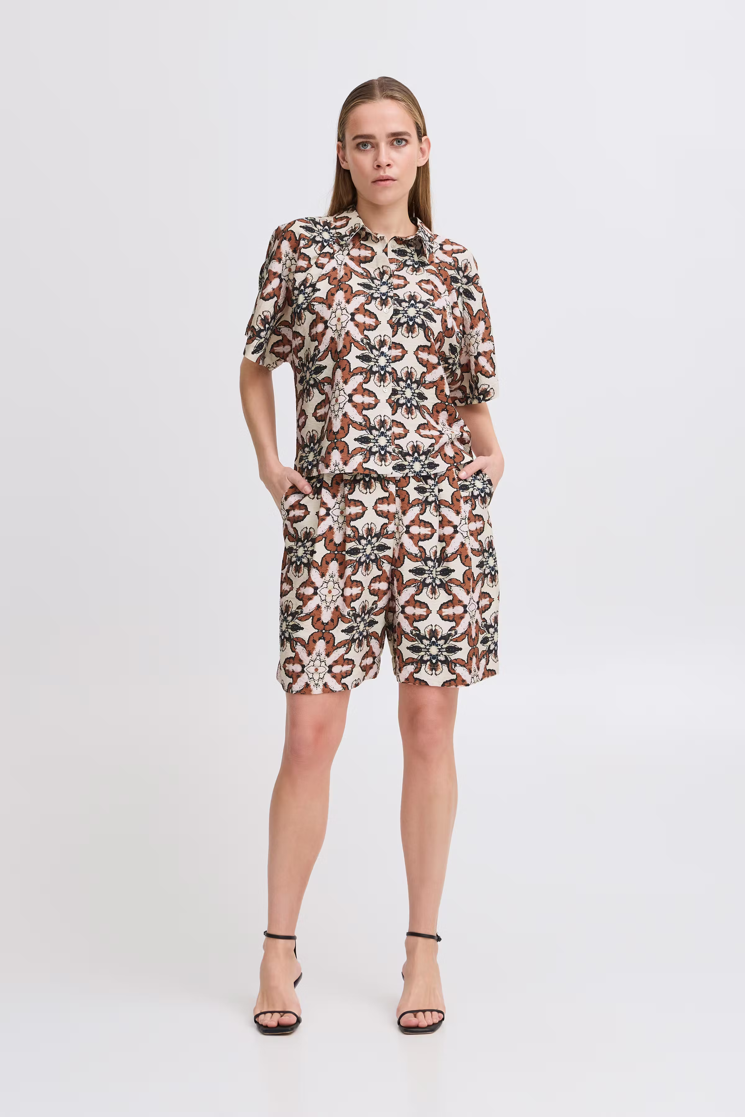 IHZASHA Shorts casual LOOKBOOK FRONT 20122982-204446