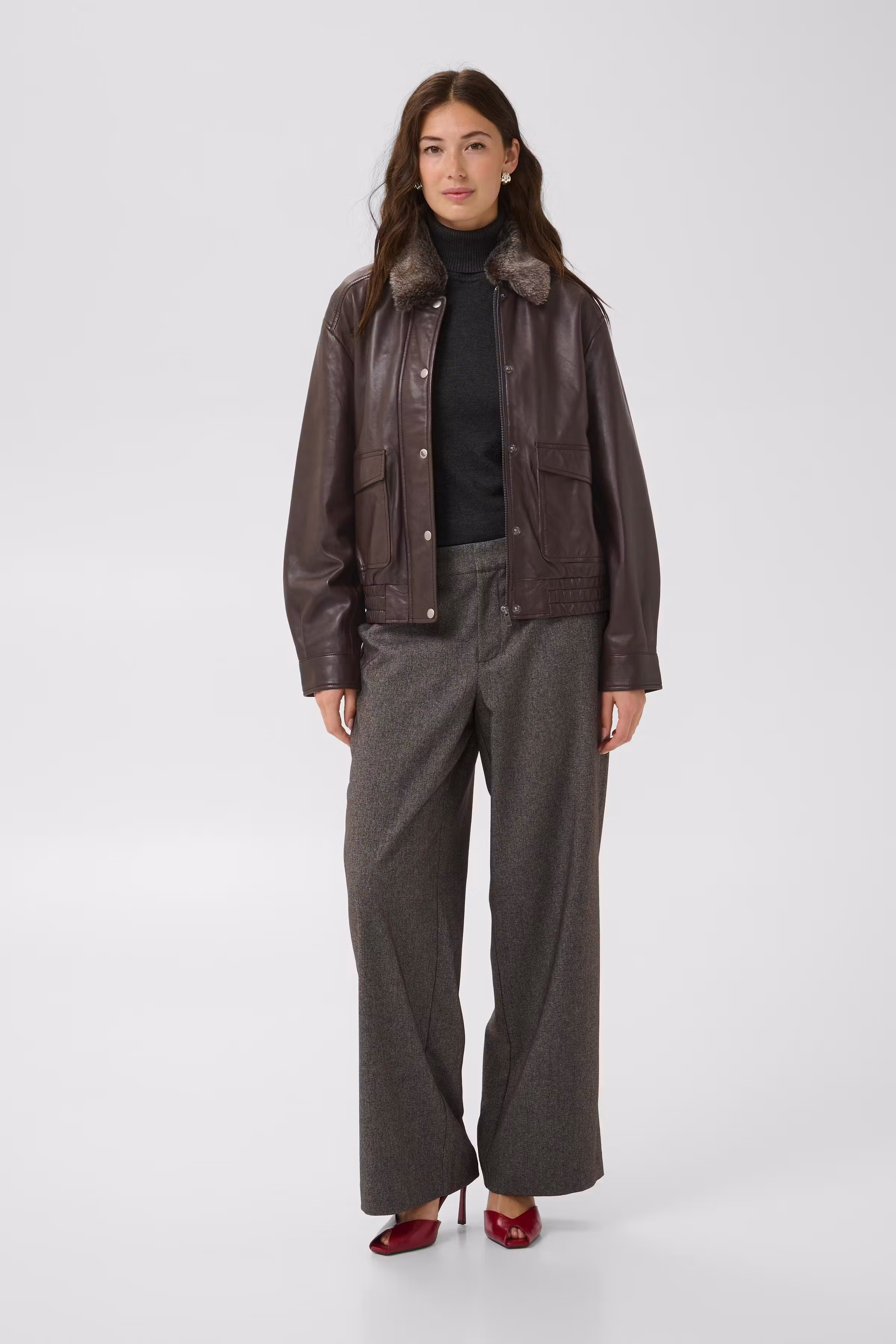 CUBORGNY Læderjakke LOOKBOOK FRONT 50114183-190915