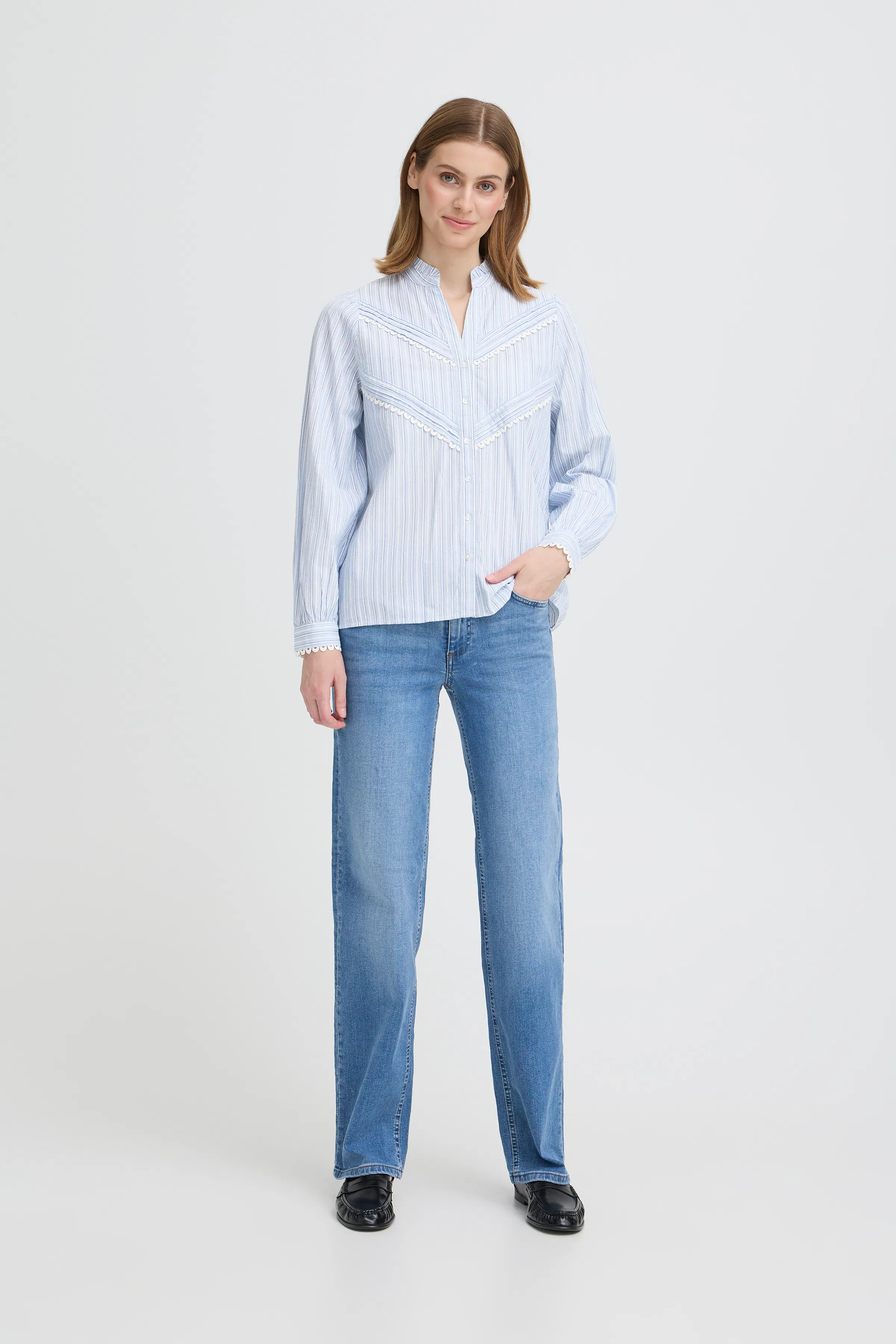 IHLITU Skjorte LOOKBOOK FRONT 20125102-900004149