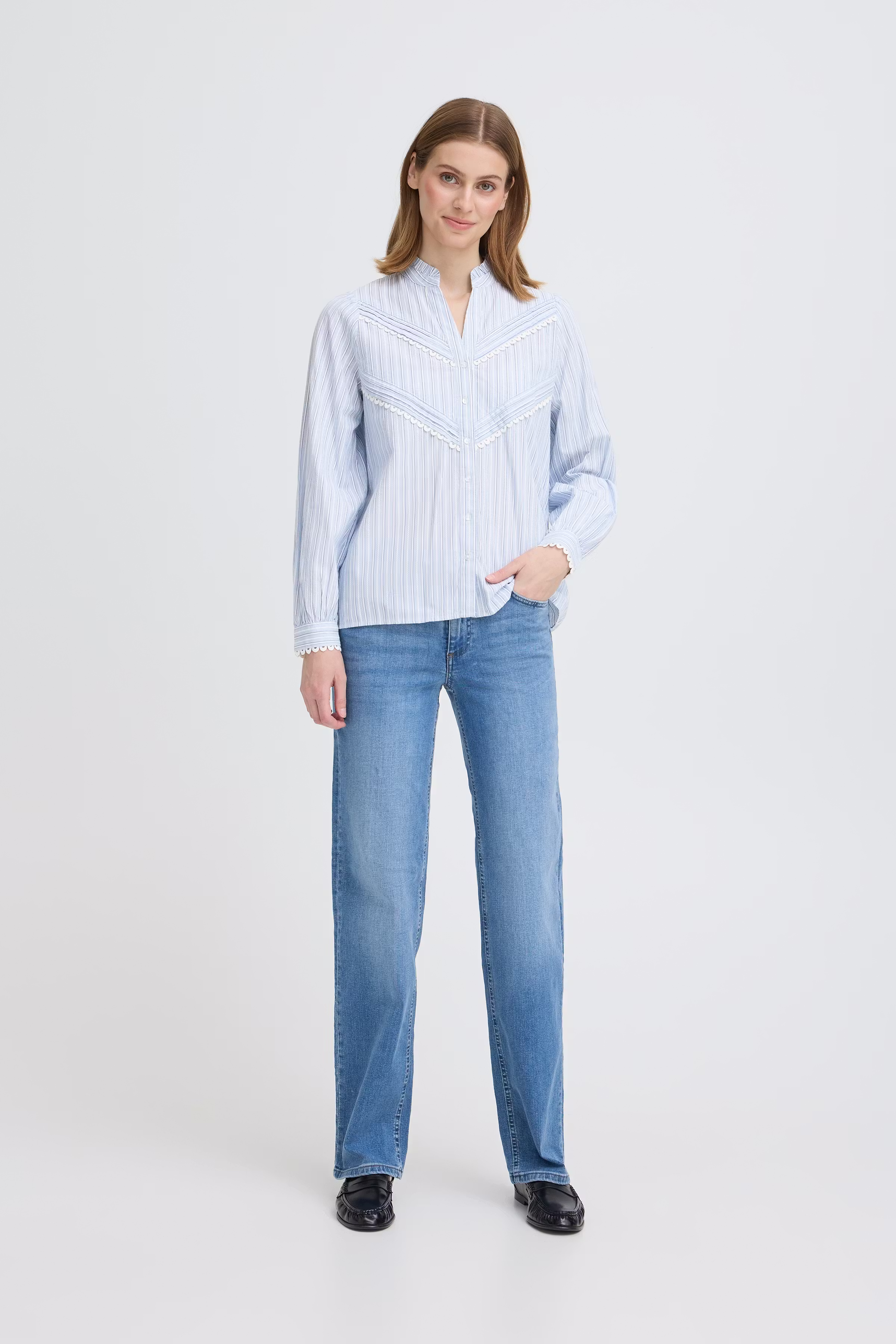 IHLITU Skjorte LOOKBOOK FRONT 20125102-900004149