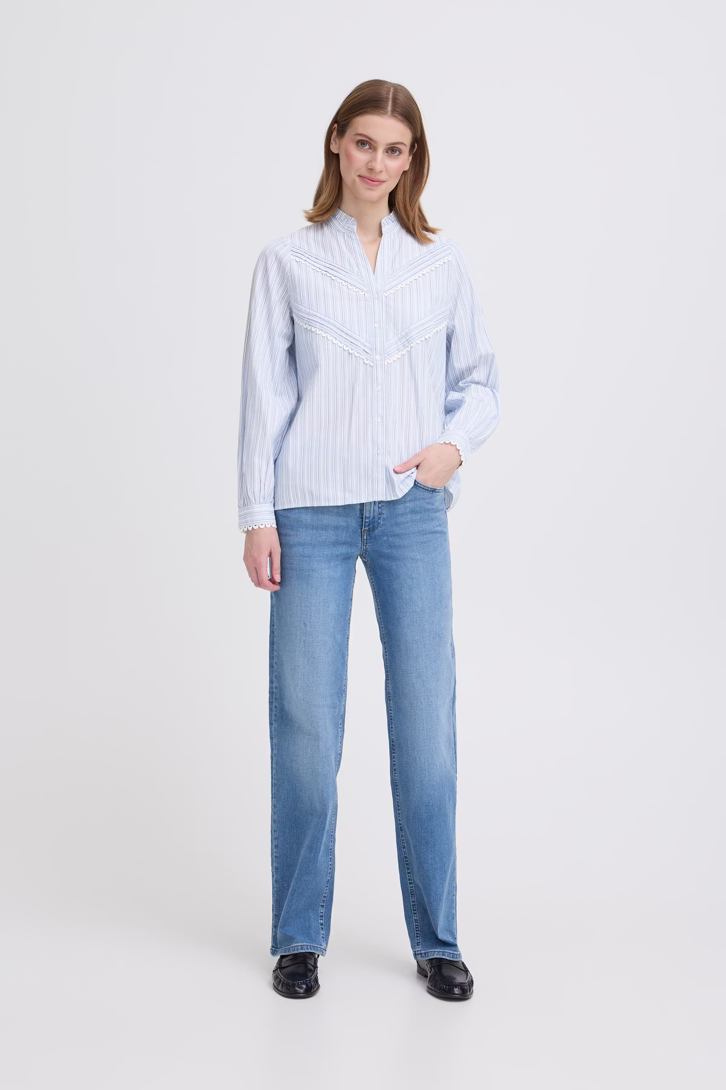 IHLITU Skjorte LOOKBOOK FRONT 20125102-900004149