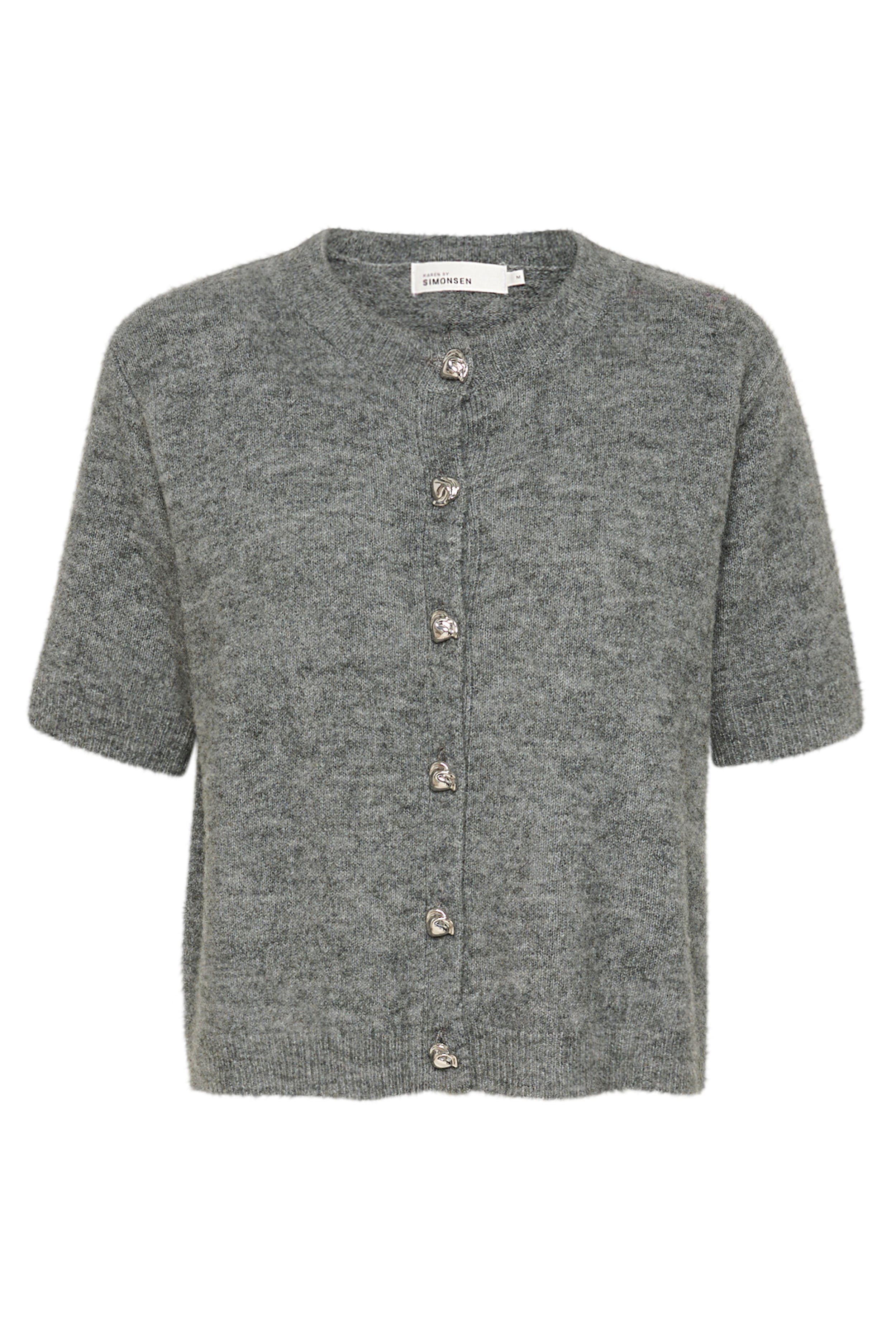 KBNoabelle Kortärmad stickad kofta PACK FRONT 10105394-105059