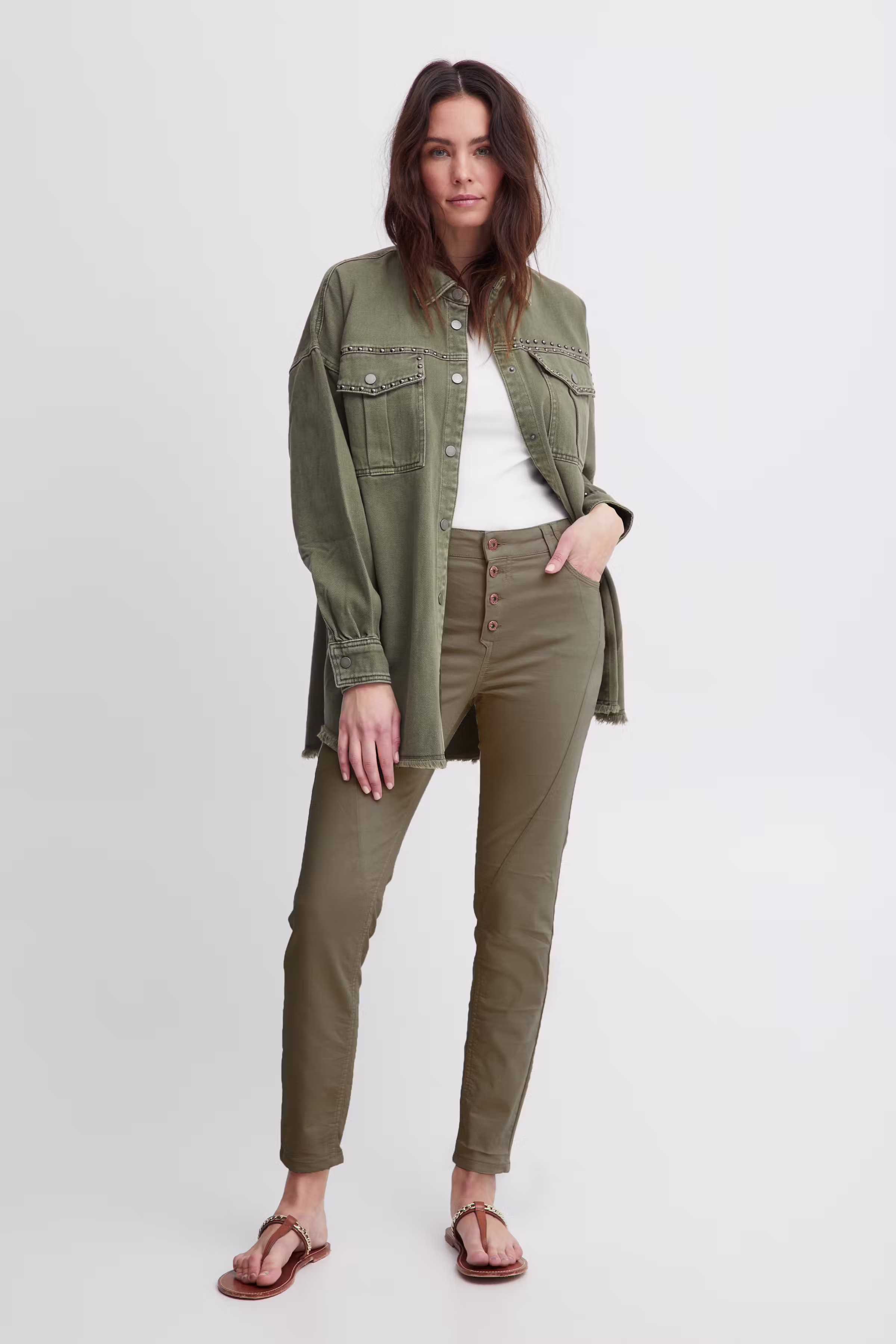 PZROSITA Bukser LOOKBOOK FRONT 50205257-190510
