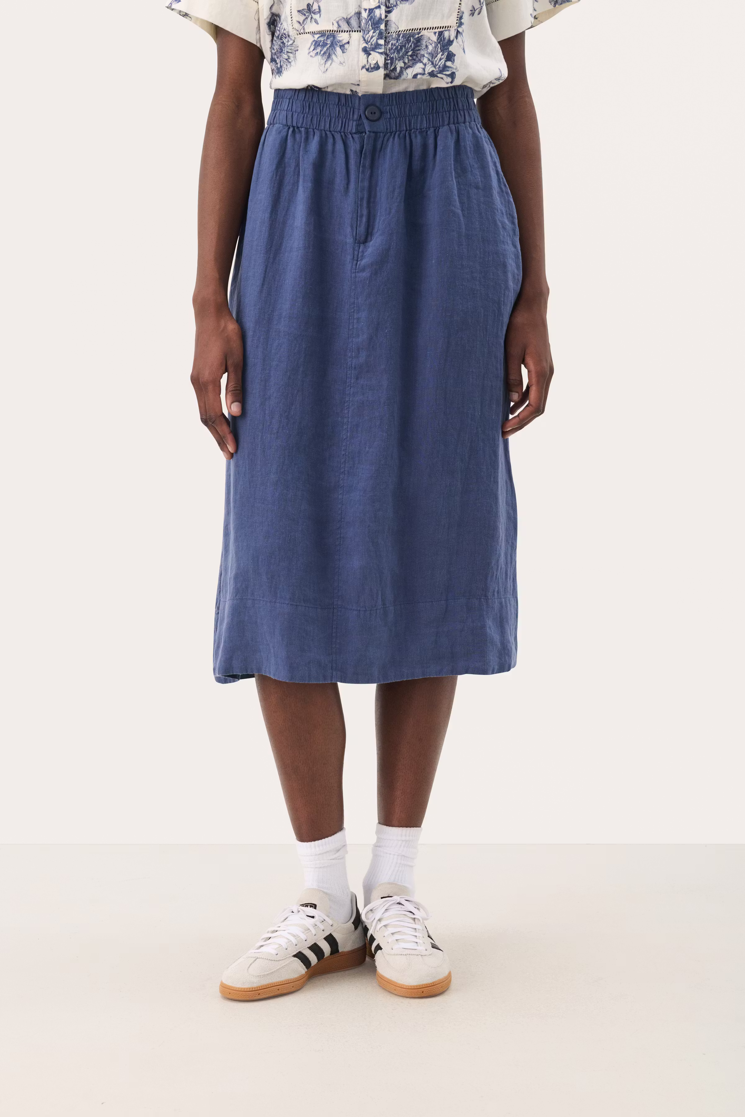 RehanaPW Leinen Rock LOOKBOOK FRONT 30309611-193934