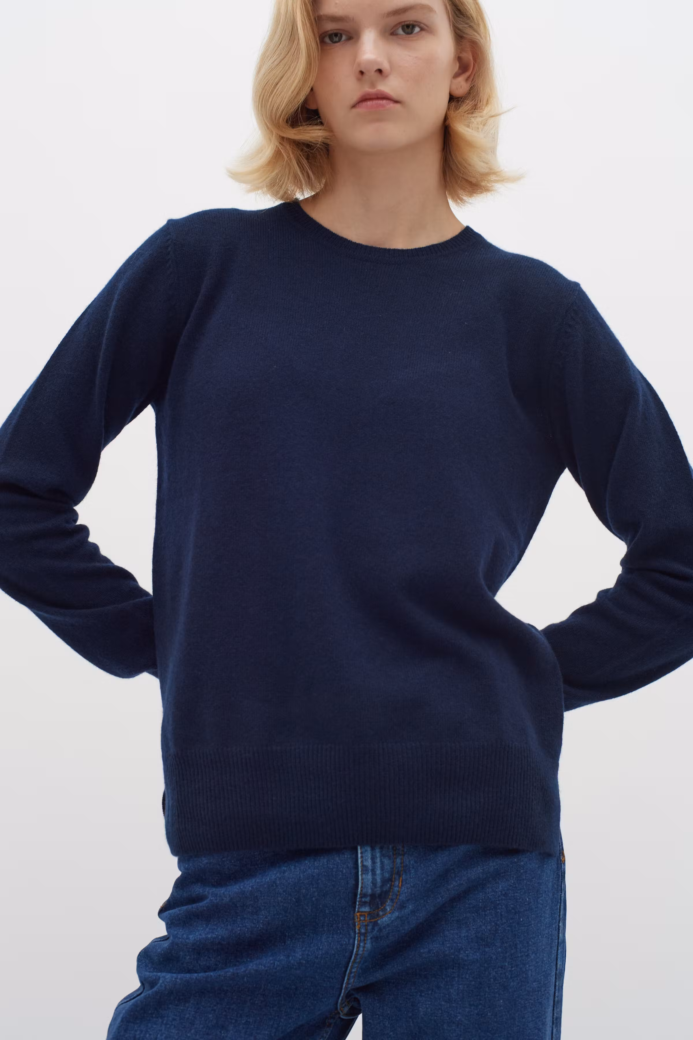 LukkaIW Crew-neck KaschmirPullover LOOKBOOK FRONT 30107629-300005