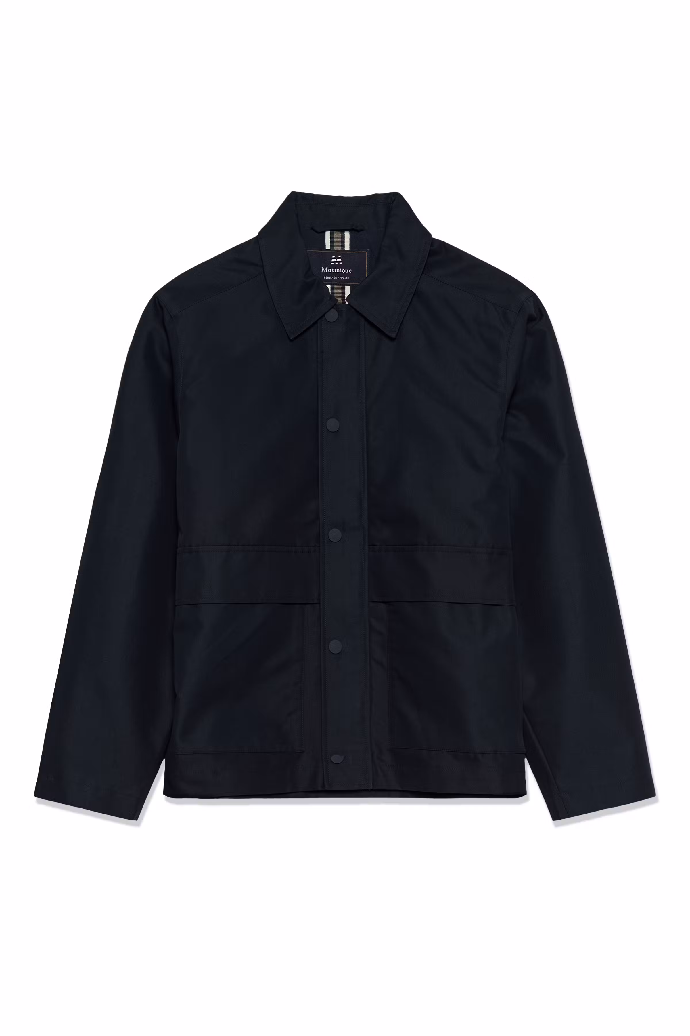 MAADRON OUTERWEAR IN BLACK LAMB LEATHER