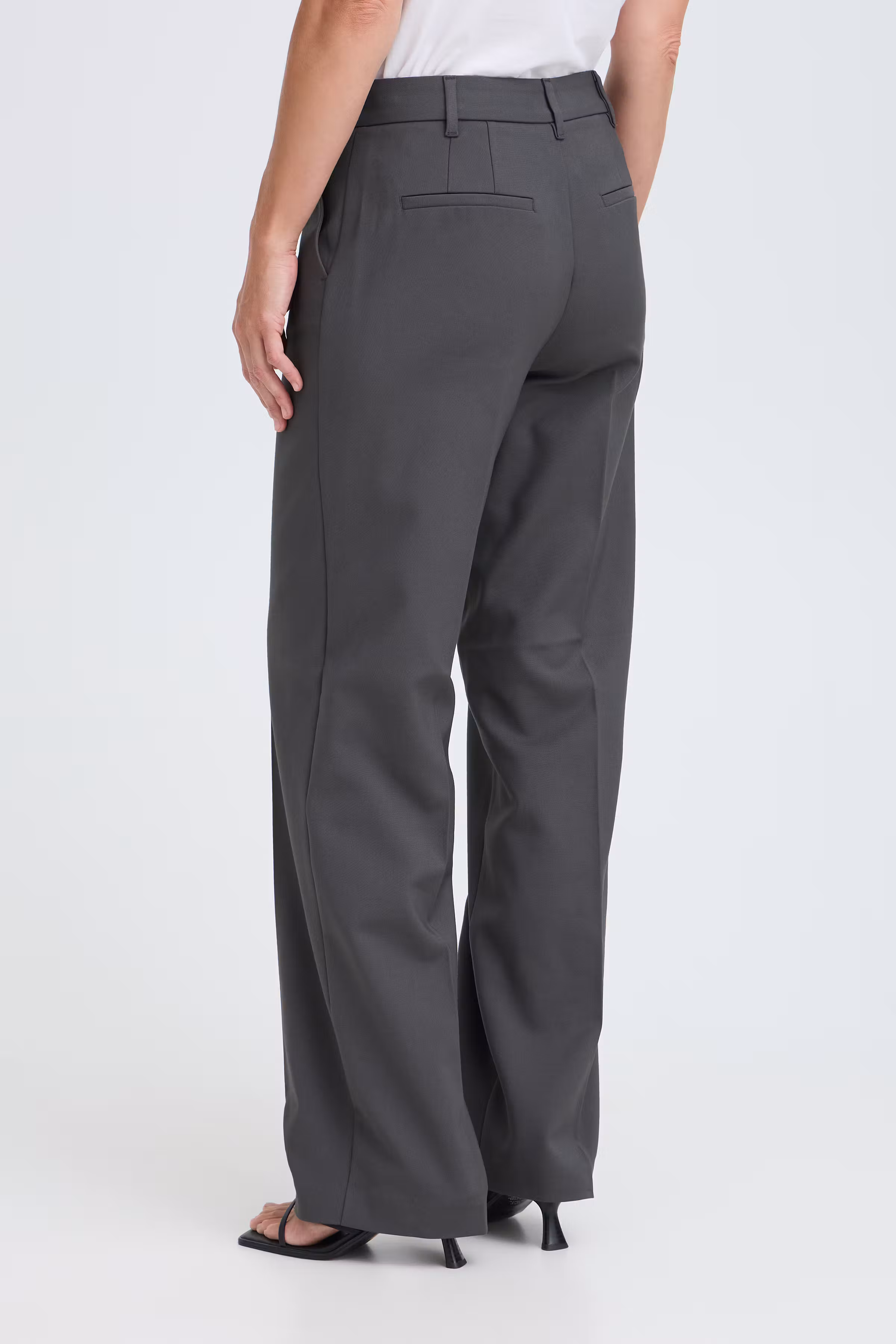 PZBINDY High Waist Wide Leg Bukser LOOKBOOK BACK 50206519-193902
