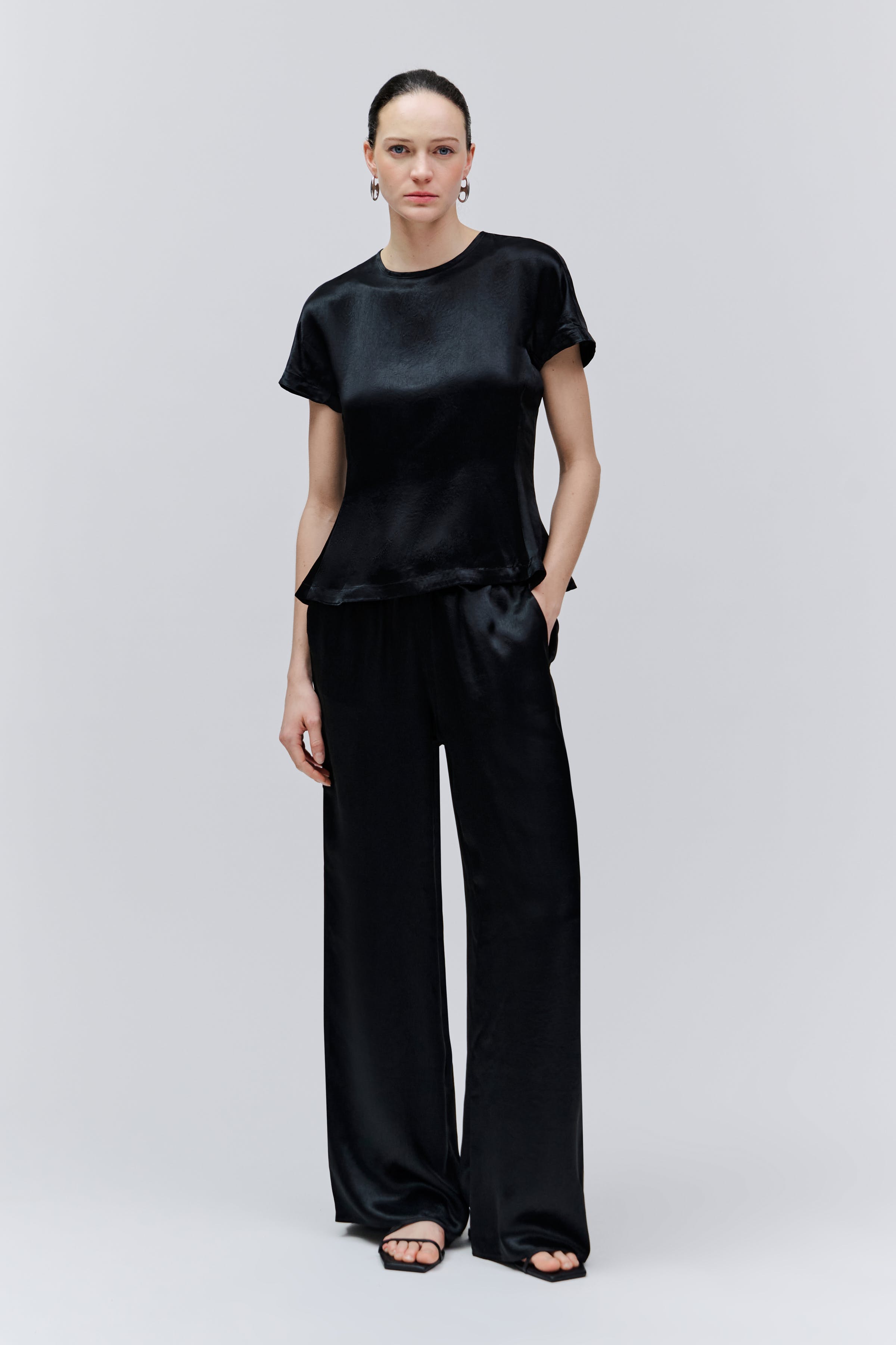 FARAH T-shirt LOOKBOOK FRONT 30600597-BK999