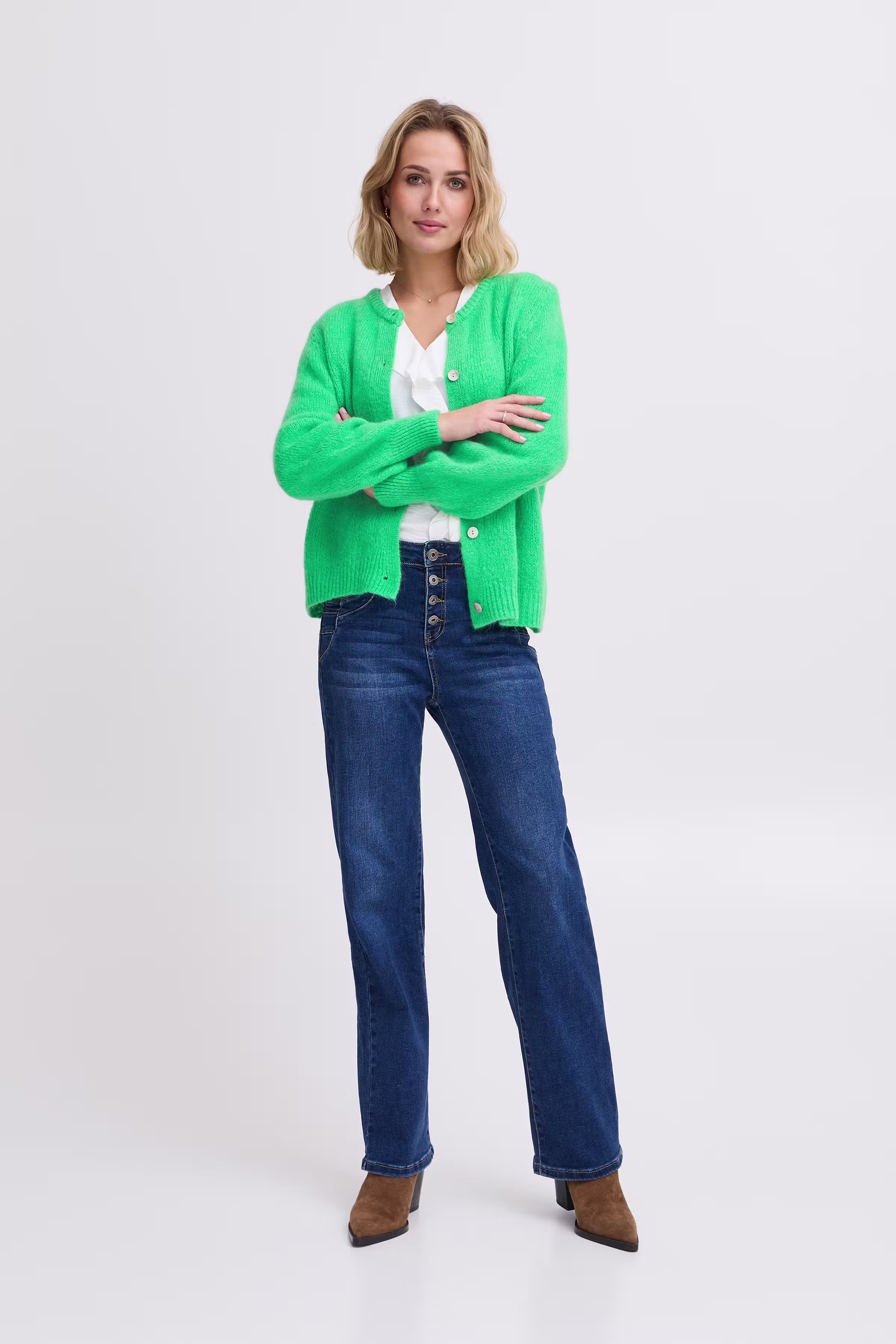SBGULVIG Cardigan LOOKBOOK FRONT 22100655-166127