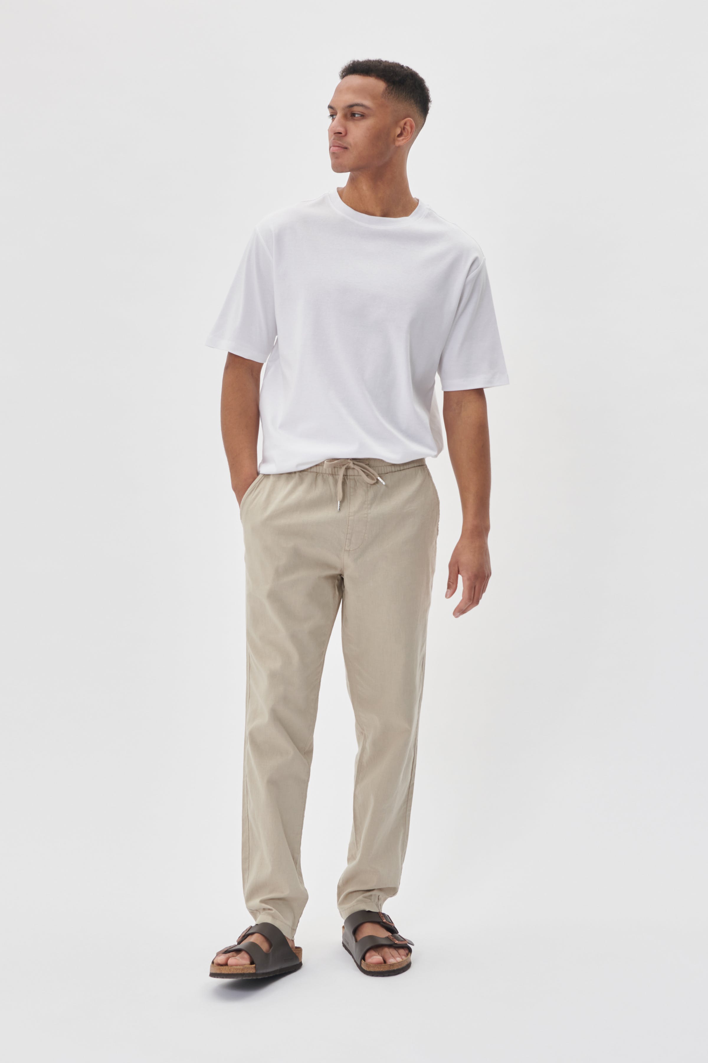 MAbarton linen trousers LOOKBOOK FRONT 30206031-161105