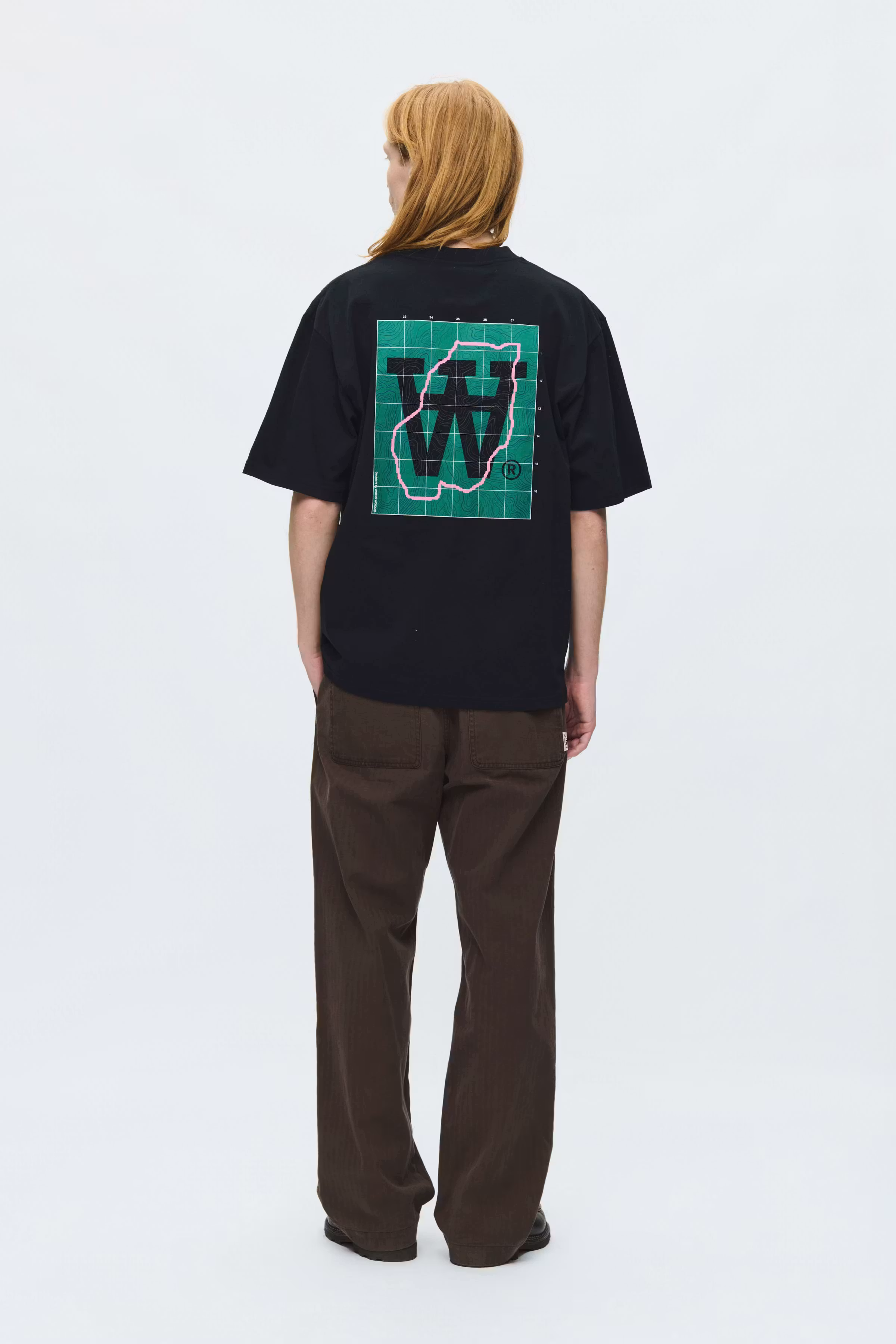 WWLiam Map T-shirt LOOKBOOK BACK 30252258-303700