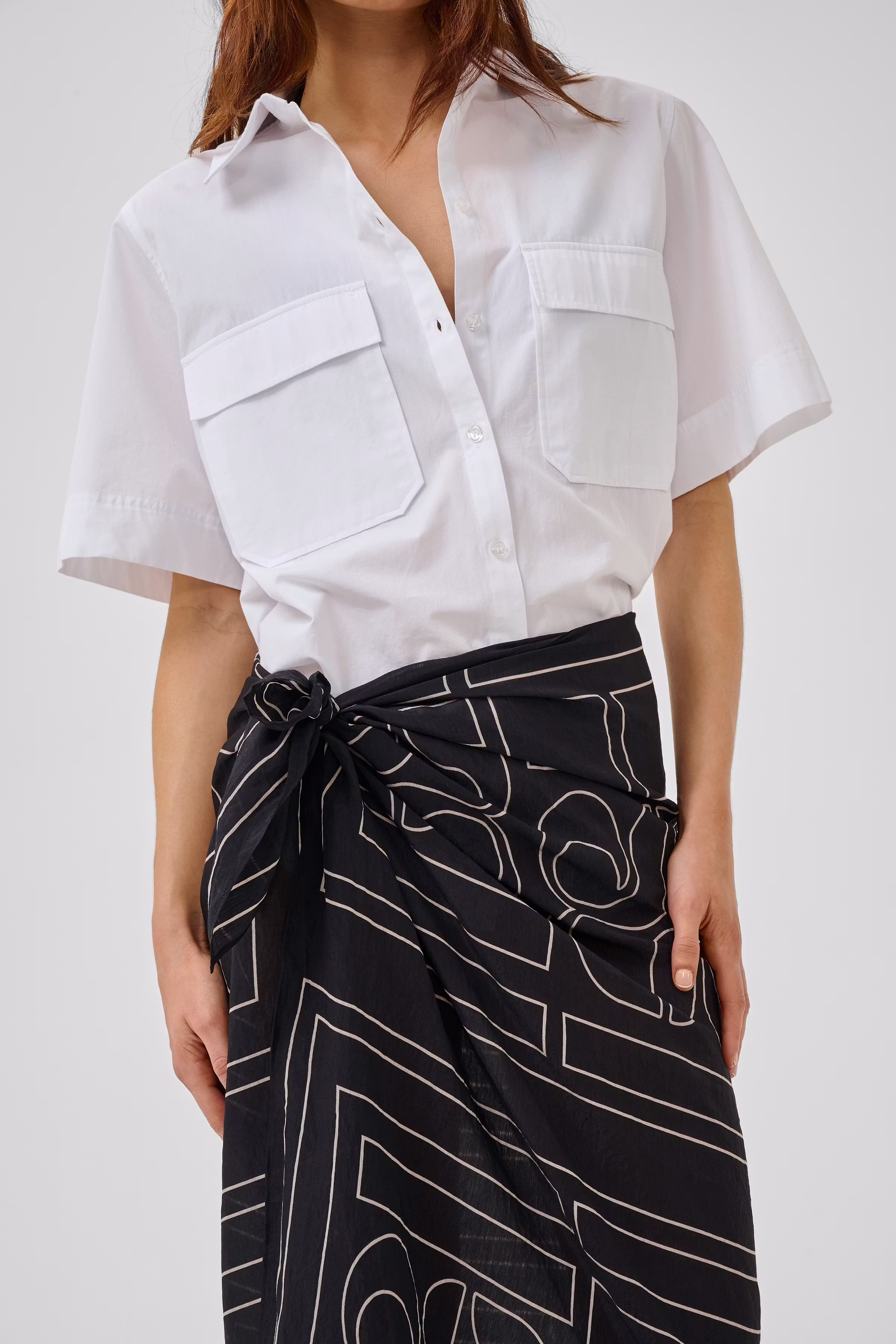 SunMW Sjaal LOOKBOOK DETAIL 10705174-100031