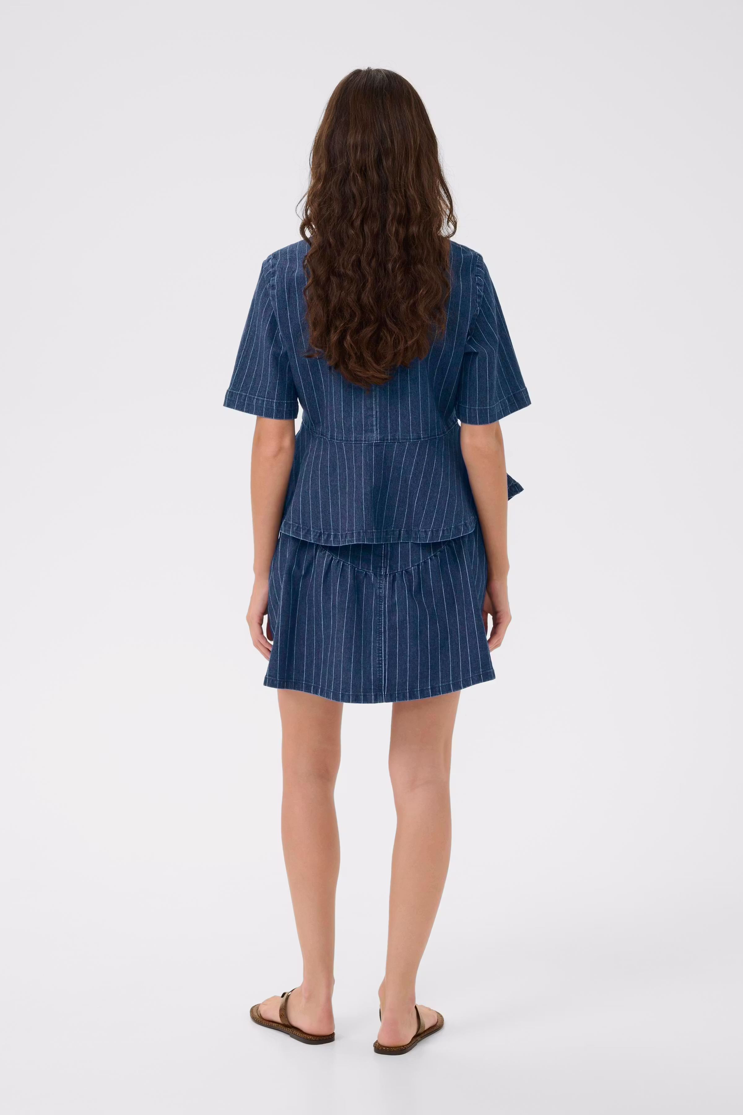 CUmai Denim blouse LOOKBOOK BACK 50113088-500029