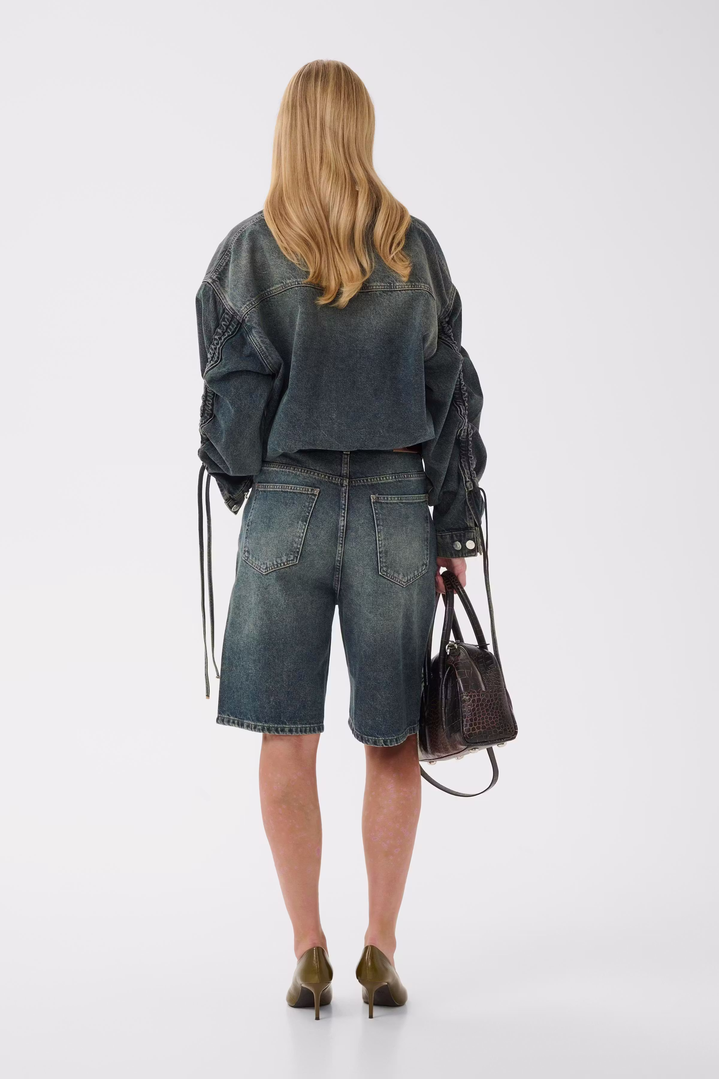 GZsusara Denim shorts LOOKBOOK BACK 10911343-109592