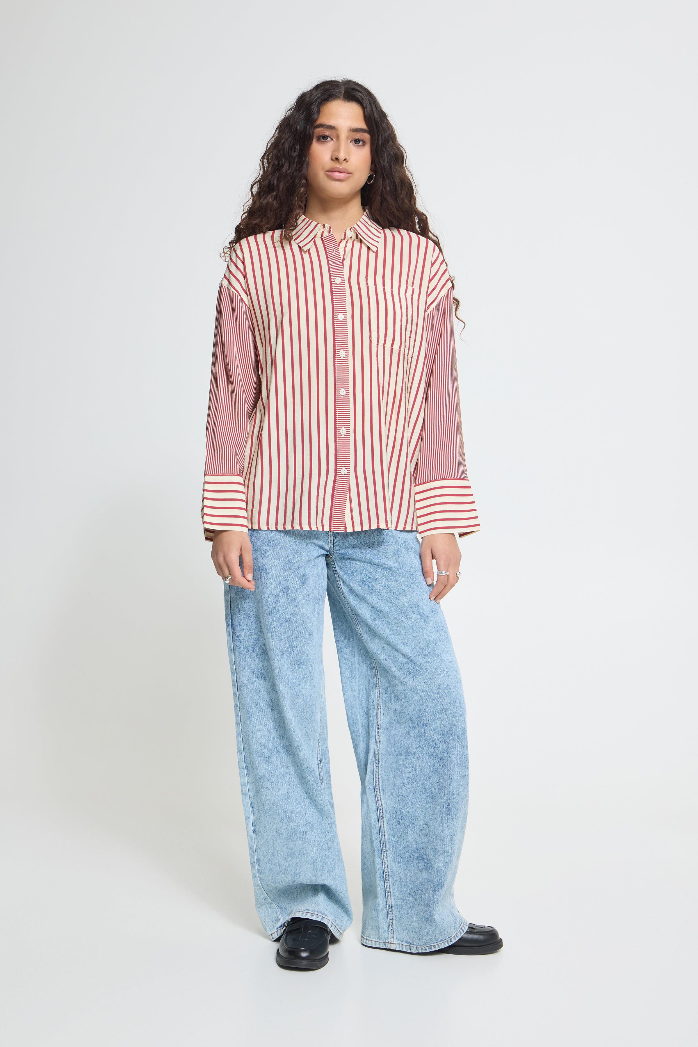 IHLOURI Skjorta LOOKBOOK FRONT 20126319-900009173