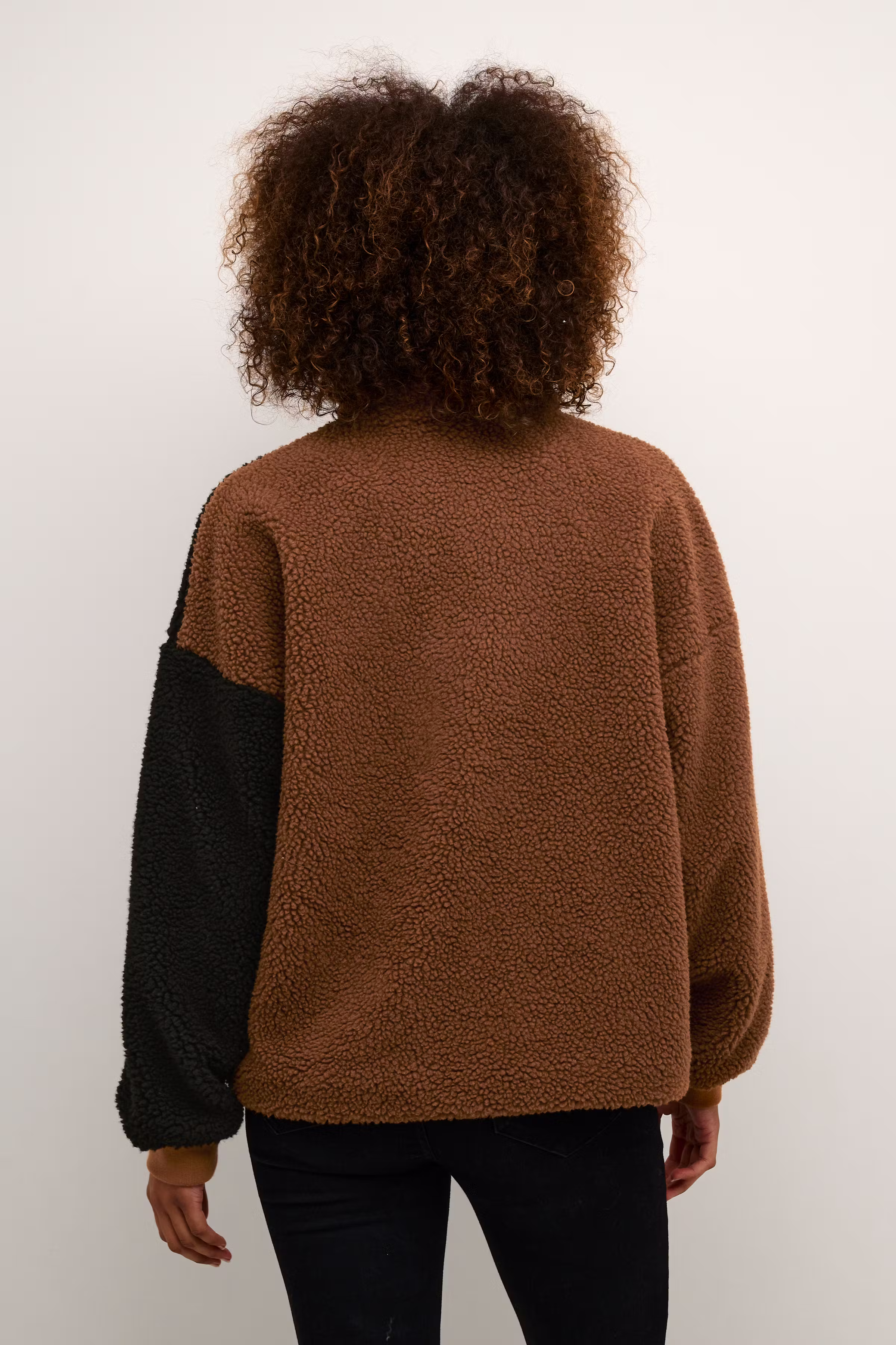 CUtally Teddy fleece jacket LOOKBOOK FRONT 50109006-500012