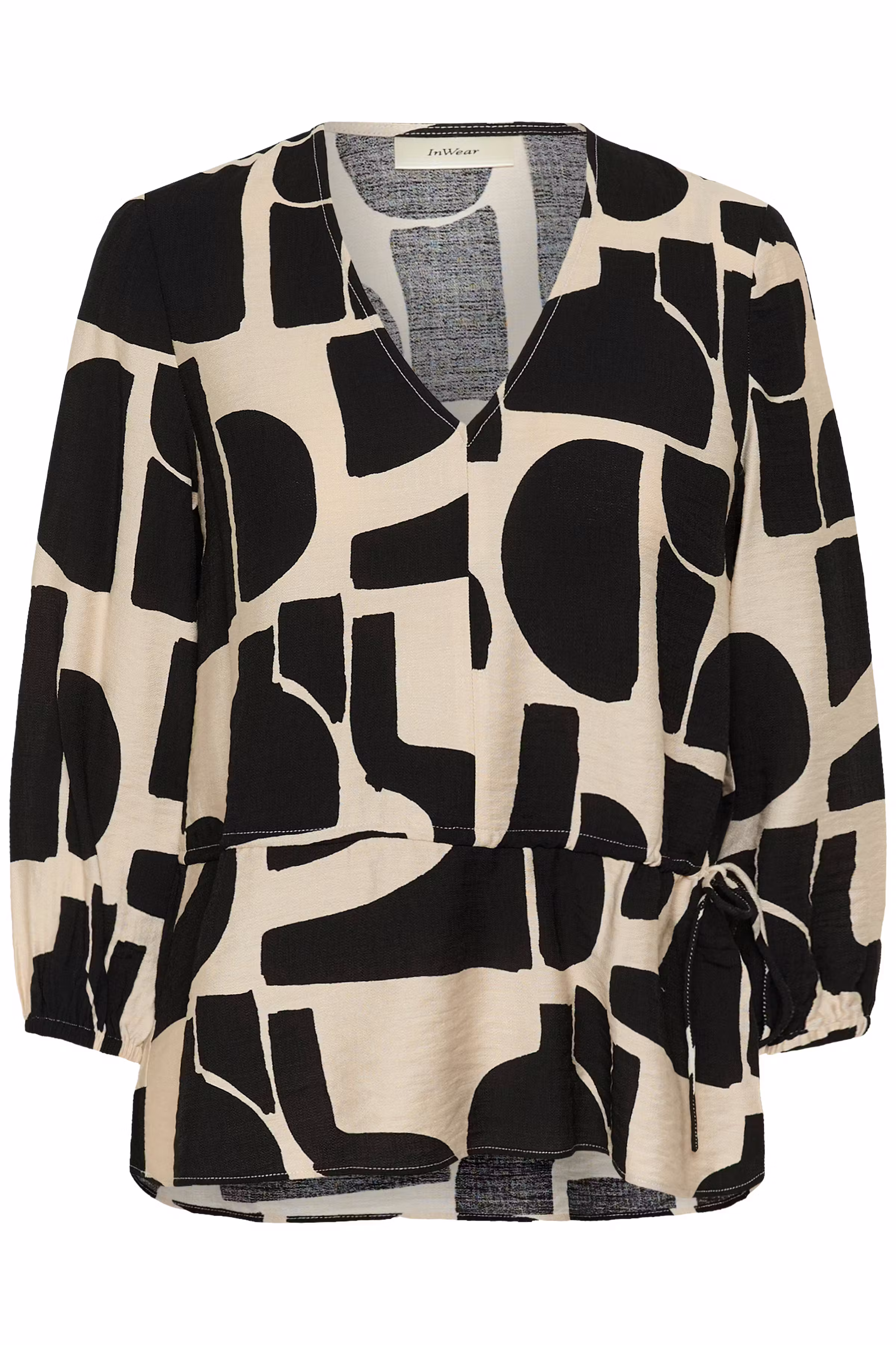 LYNNIW V-NECK Bluse PACK FRONT 30112582-900008093