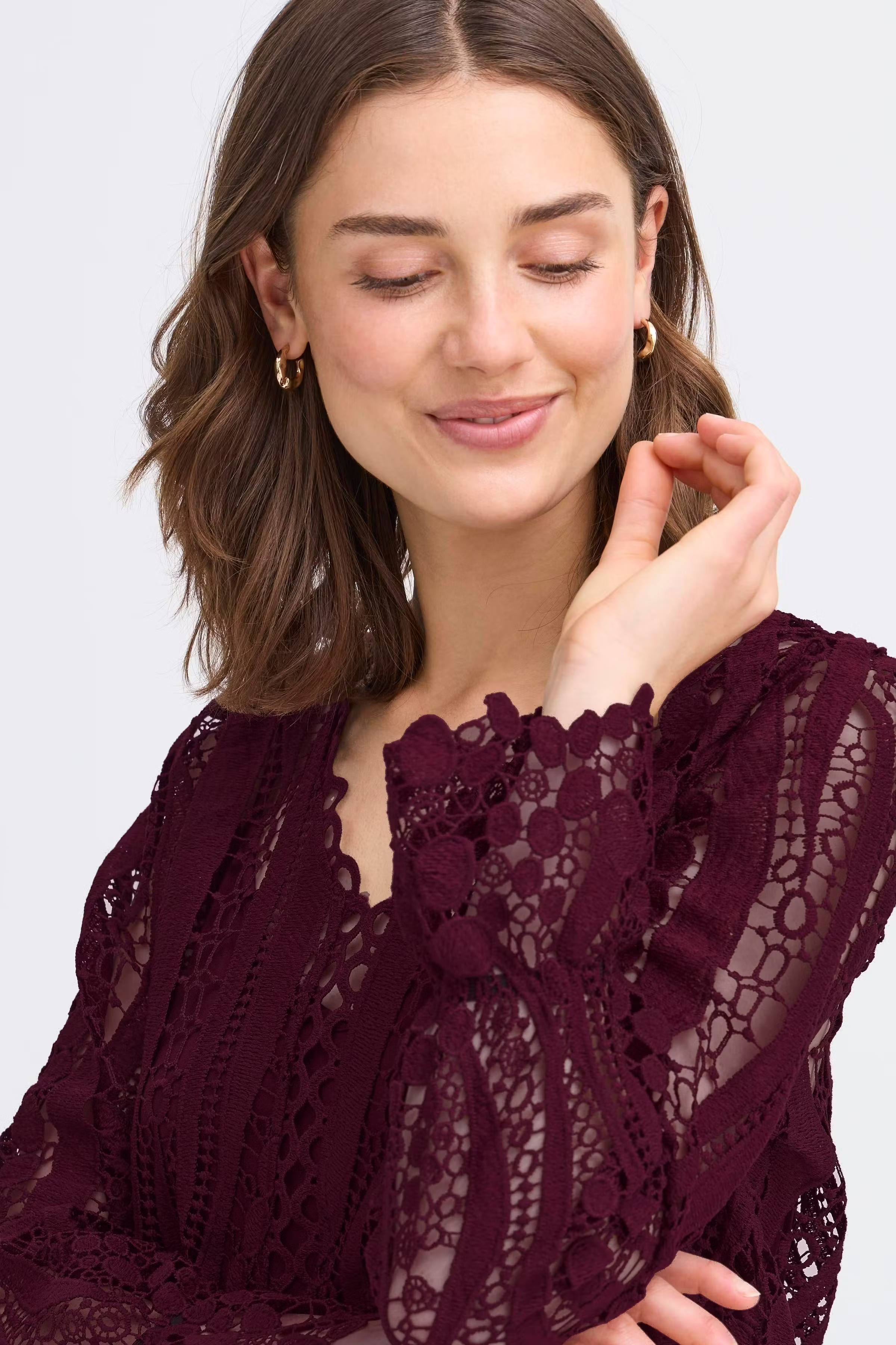 FRBELLE Bluse LOOKBOOK DETAIL 20617058-191619