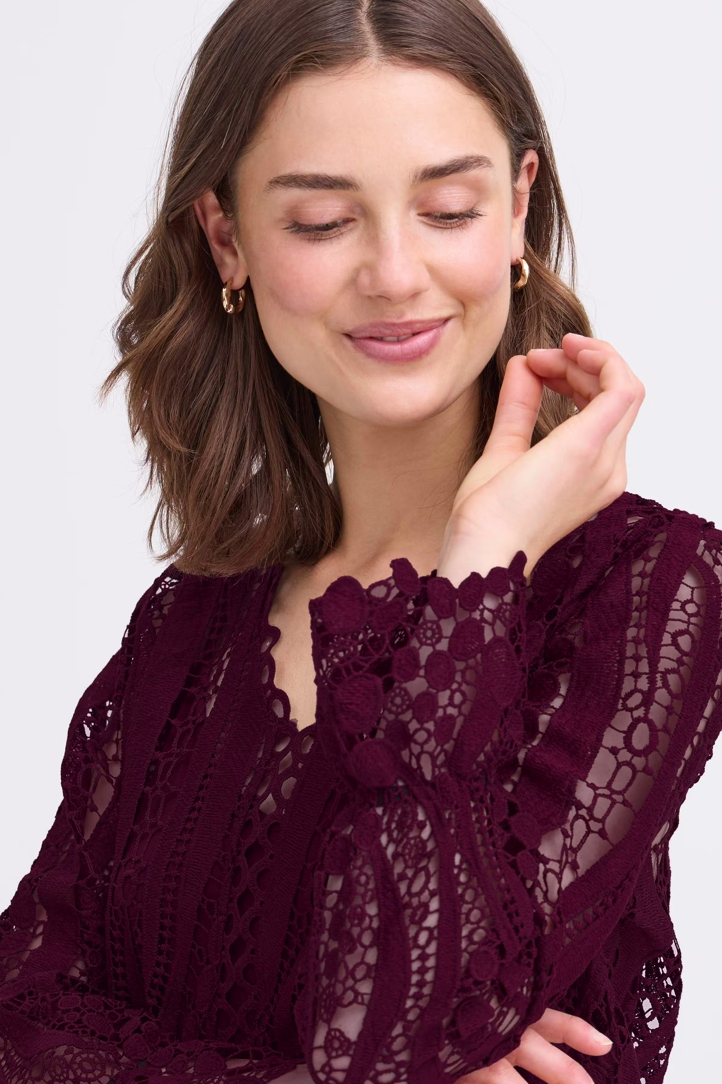 FRBELLE Bluse LOOKBOOK DETAIL 20617058-191619