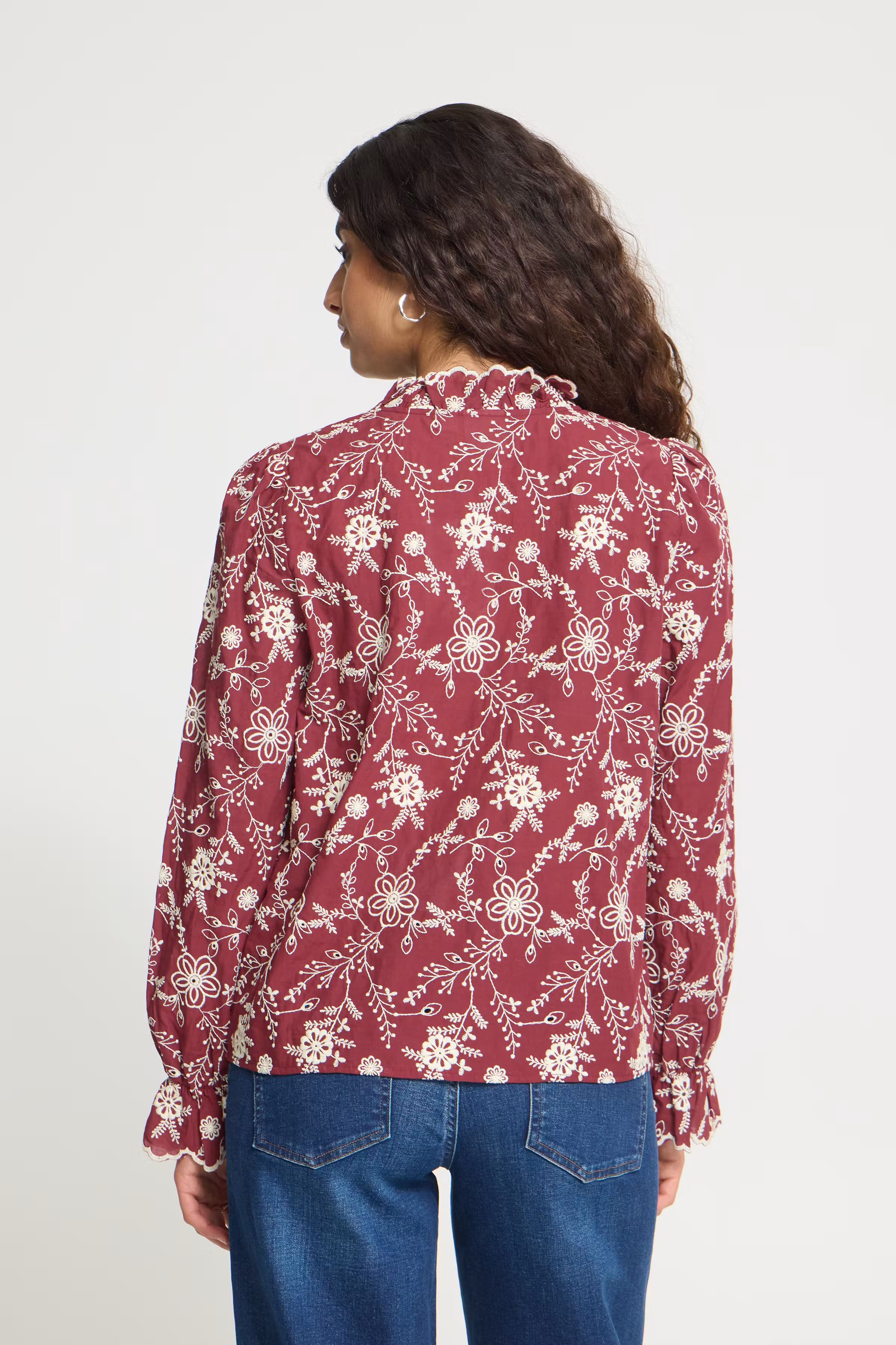 IHFULIA Bluse LOOKBOOK BACK 20125083-191522