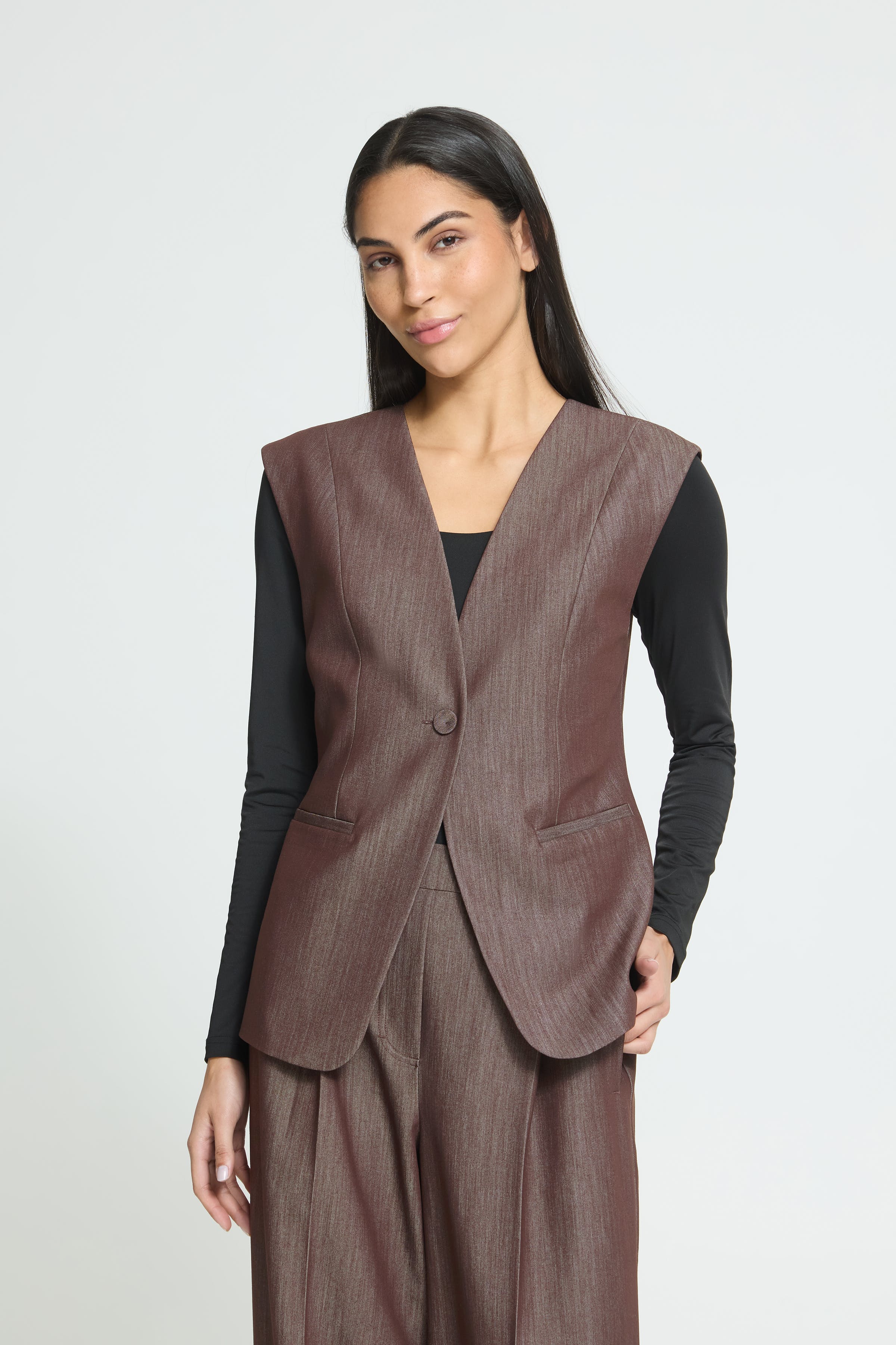 IHJUMI Vest LOOKBOOK FRONT 20126750-1909151