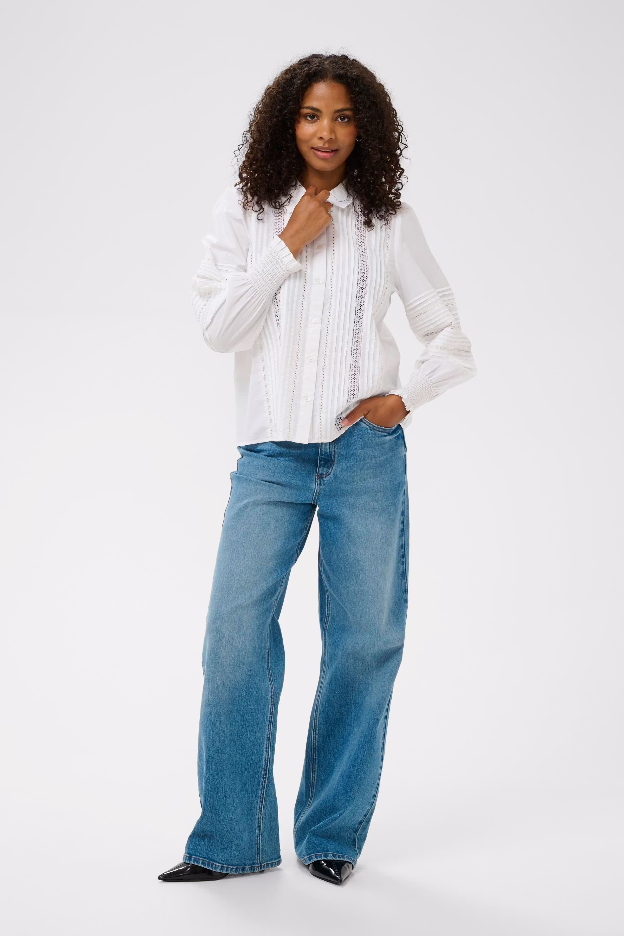 KAbella Skjorte LOOKBOOK FRONT 10510972-110601