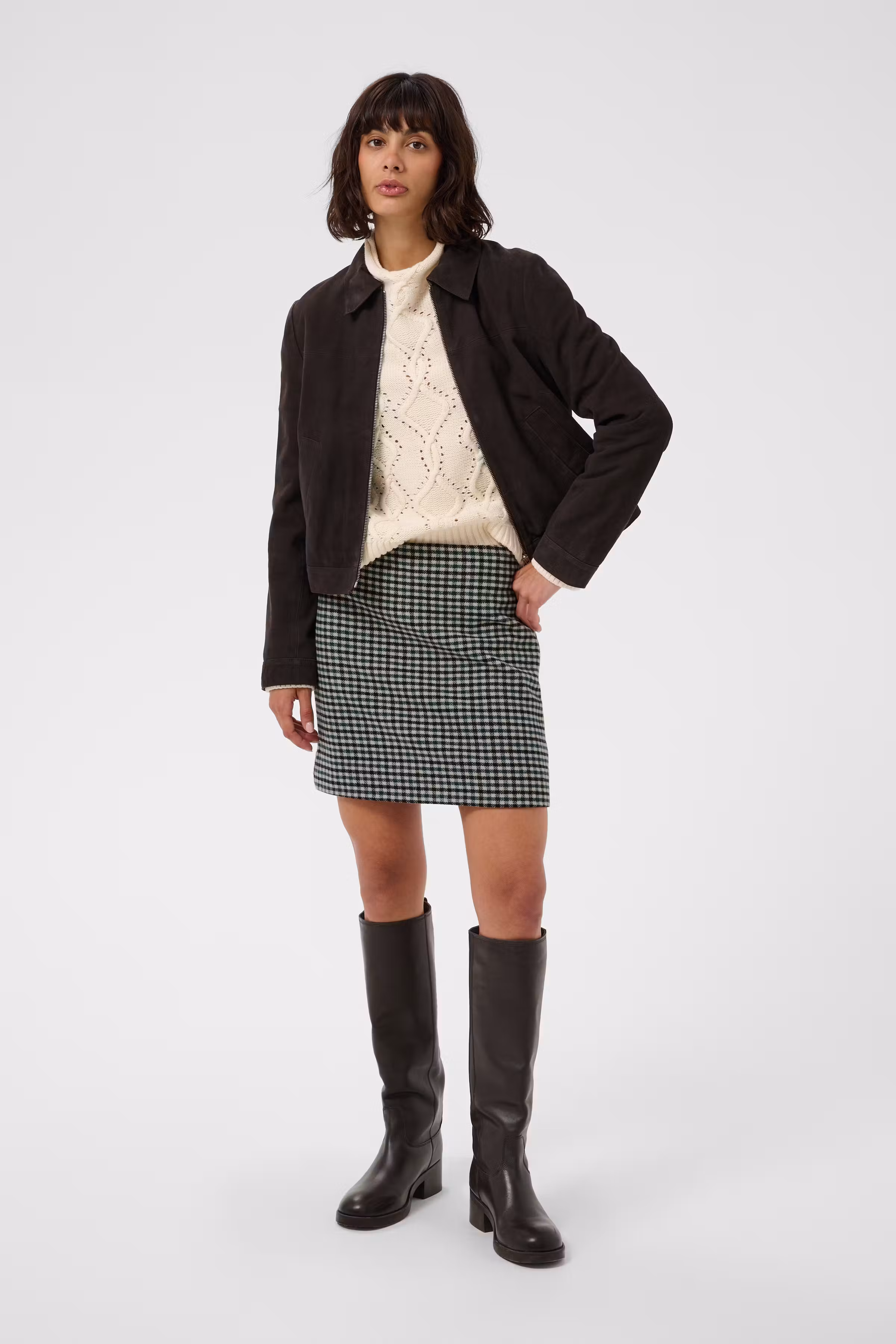 JulissaPW Kjol LOOKBOOK FRONT 30310903-305378