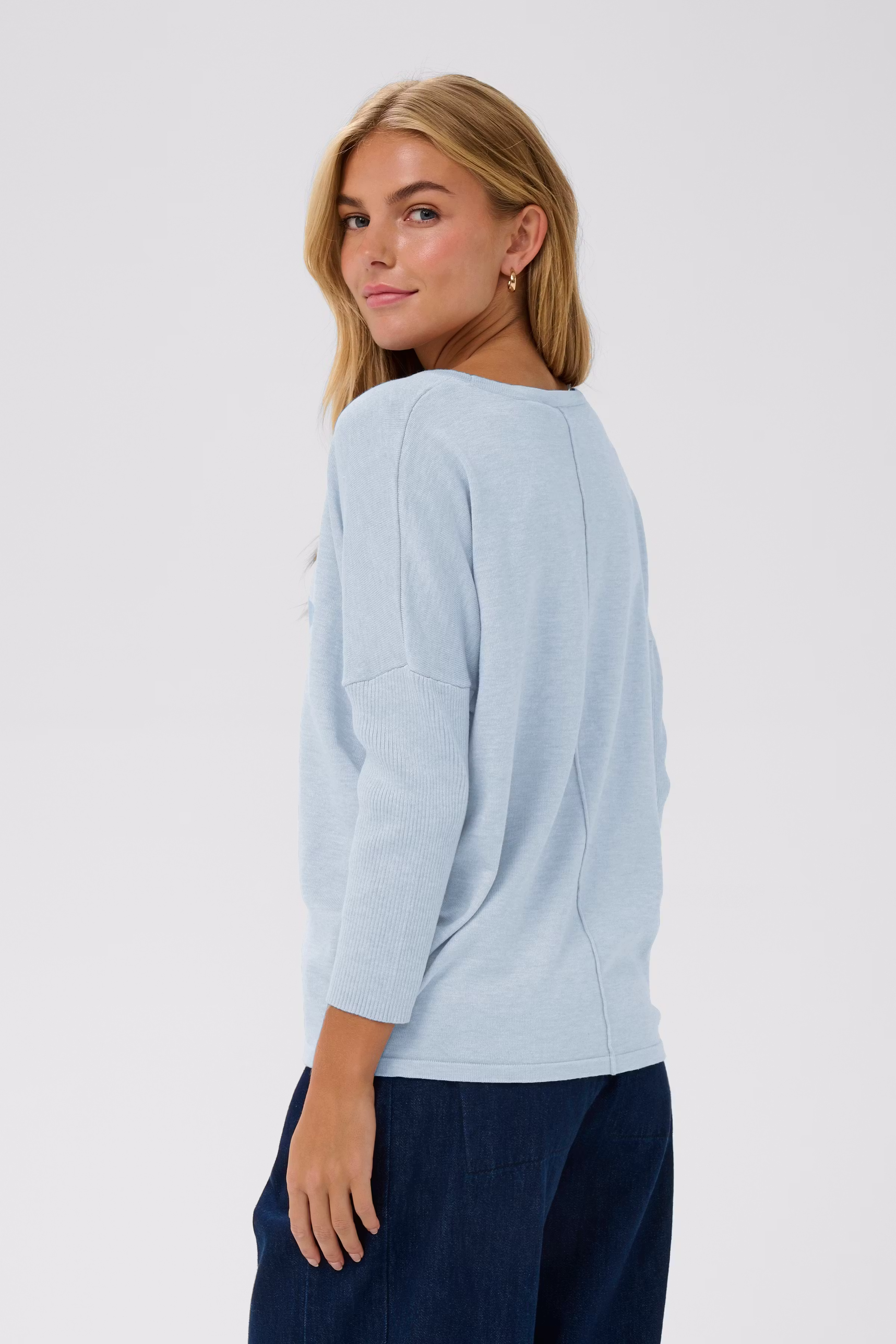 MilaSZ R-Neck Pullover LOOKBOOK BACK 30500003-1441101