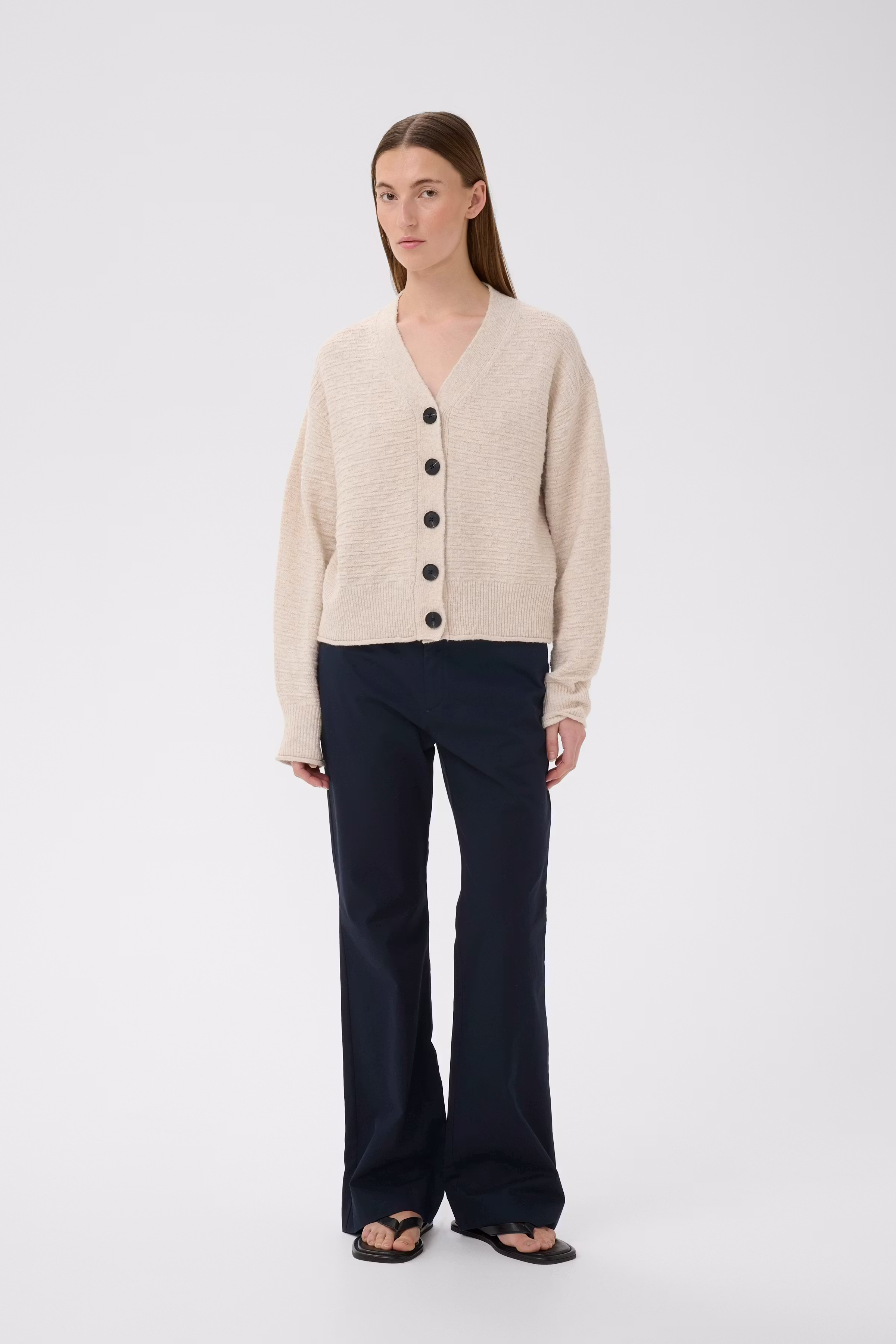 DIAZIW Bootcut Trousers LOOKBOOK FRONT 30112319-193831