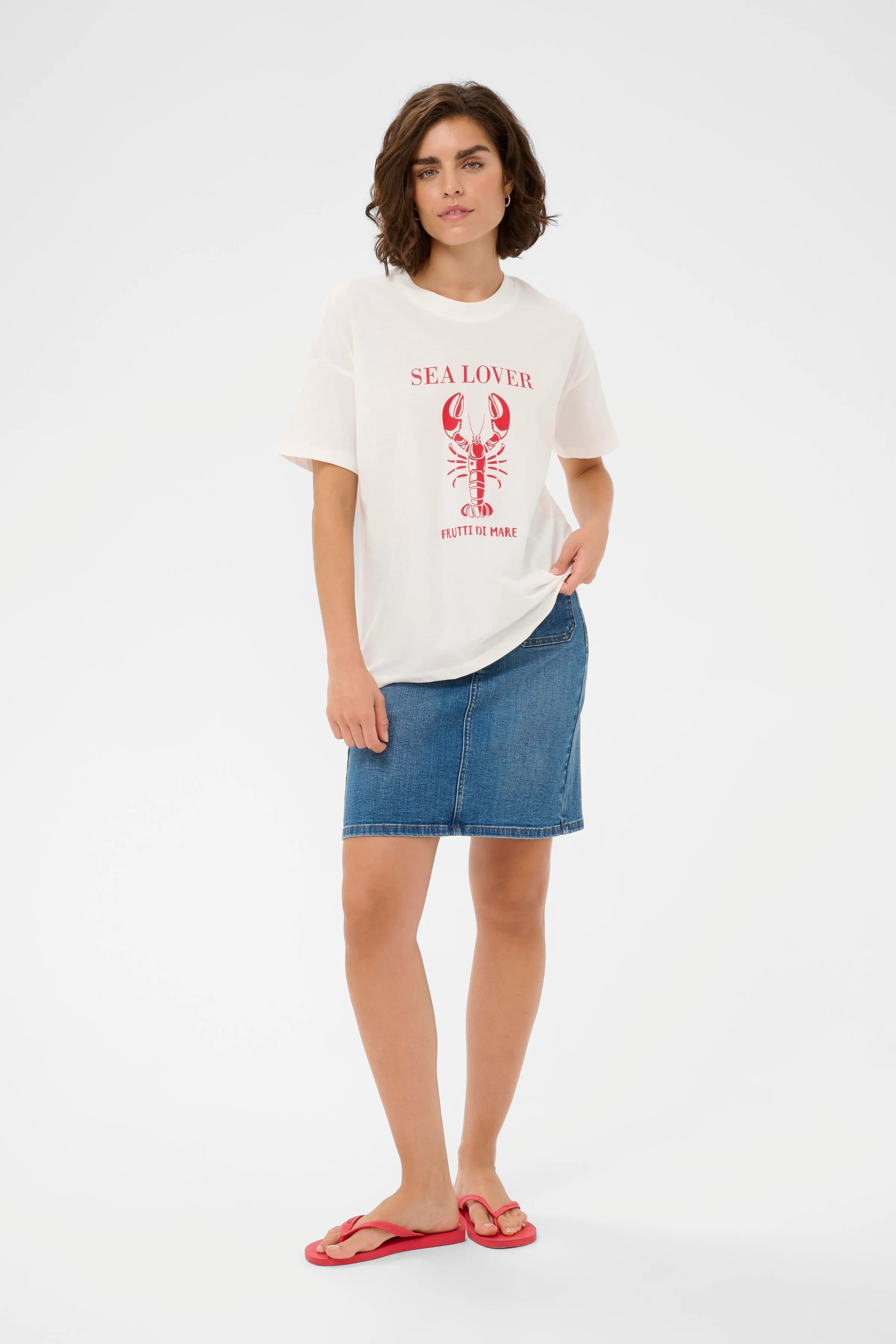 Kaannemette T-shirt LOOKBOOK FRONT 10511507-110602