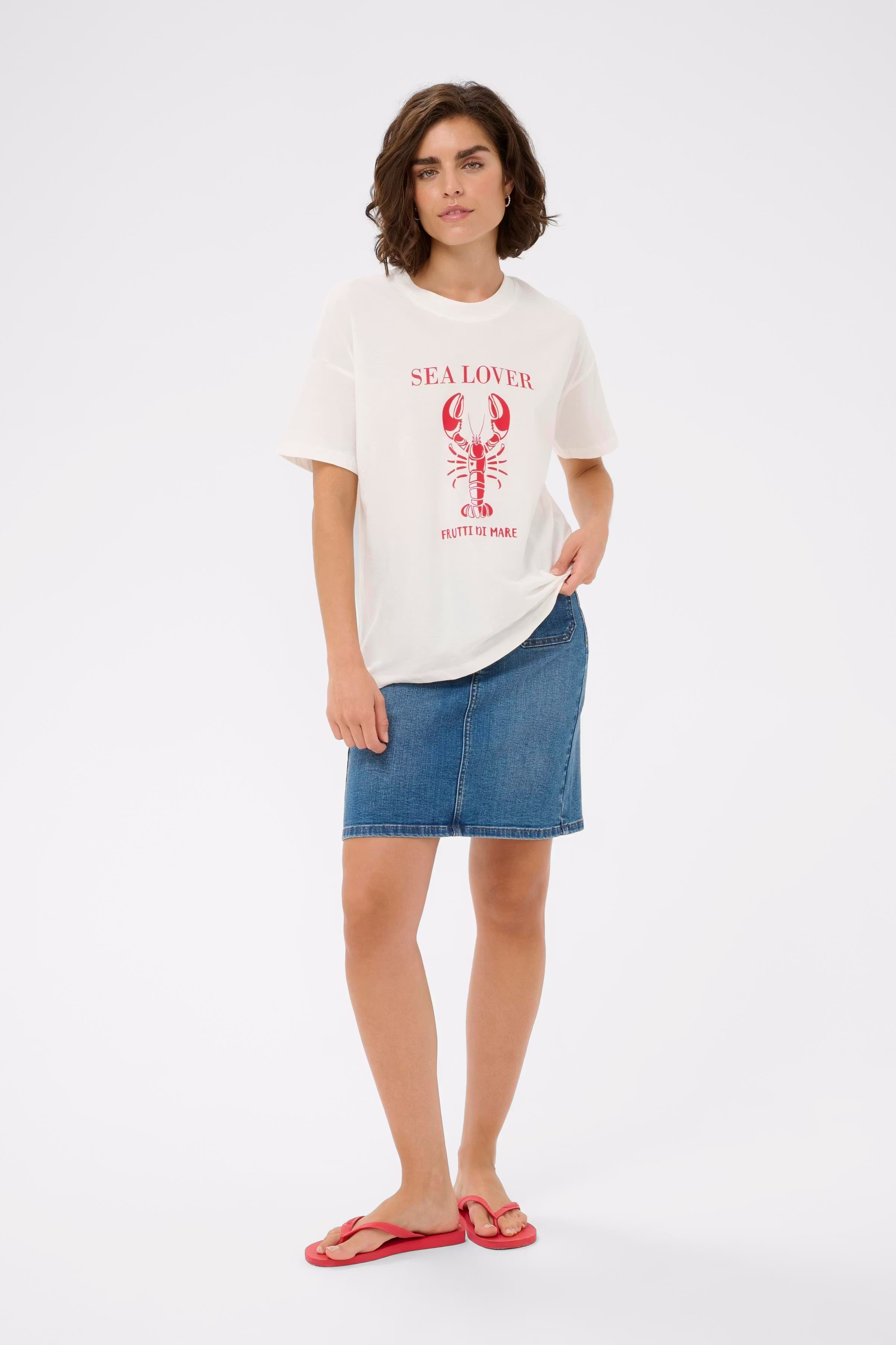 Kaannemette T-shirt LOOKBOOK FRONT 10511507-110602