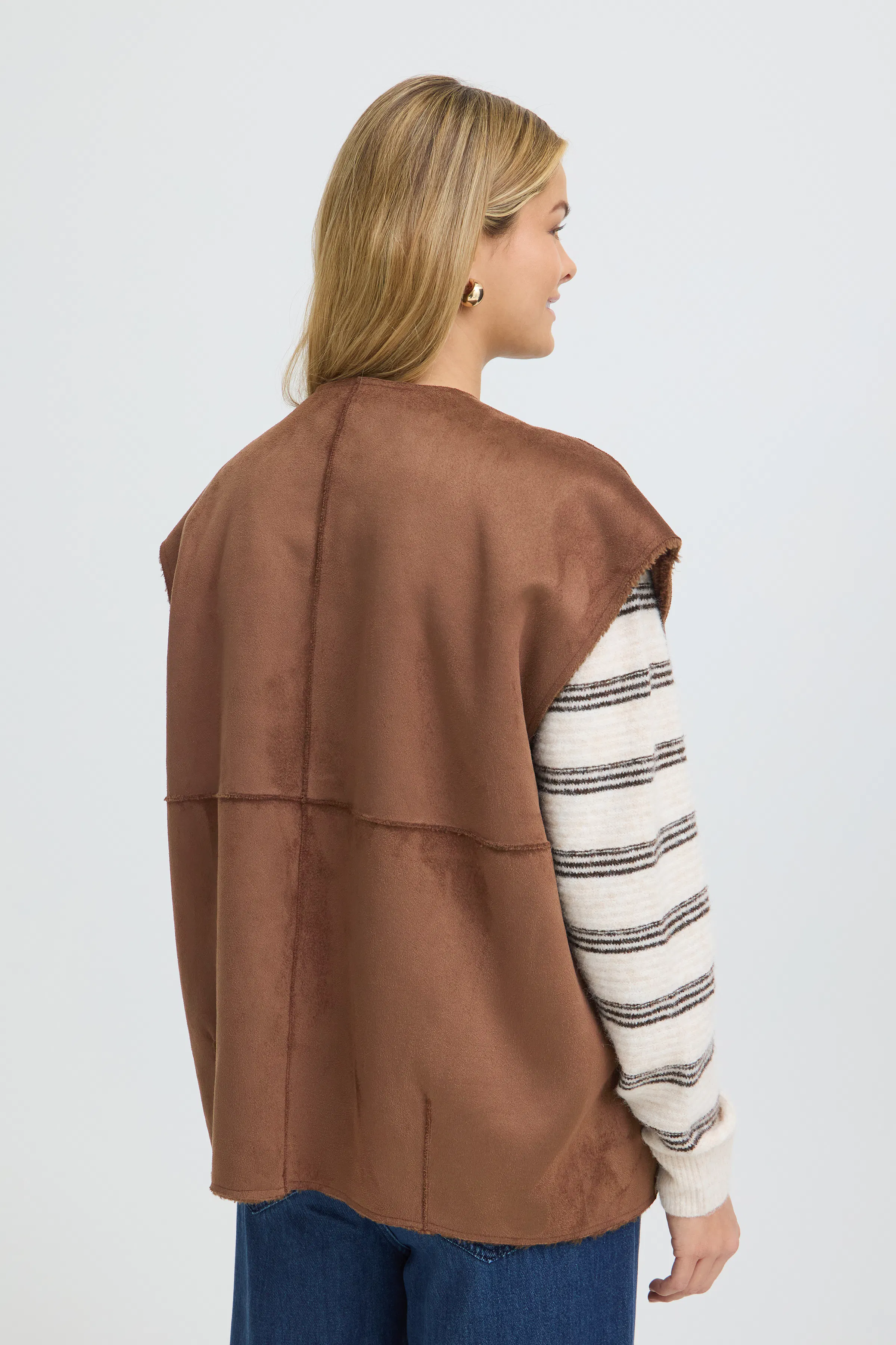 FRALIZZA Vest LOOKBOOK BACK 20618151-190916