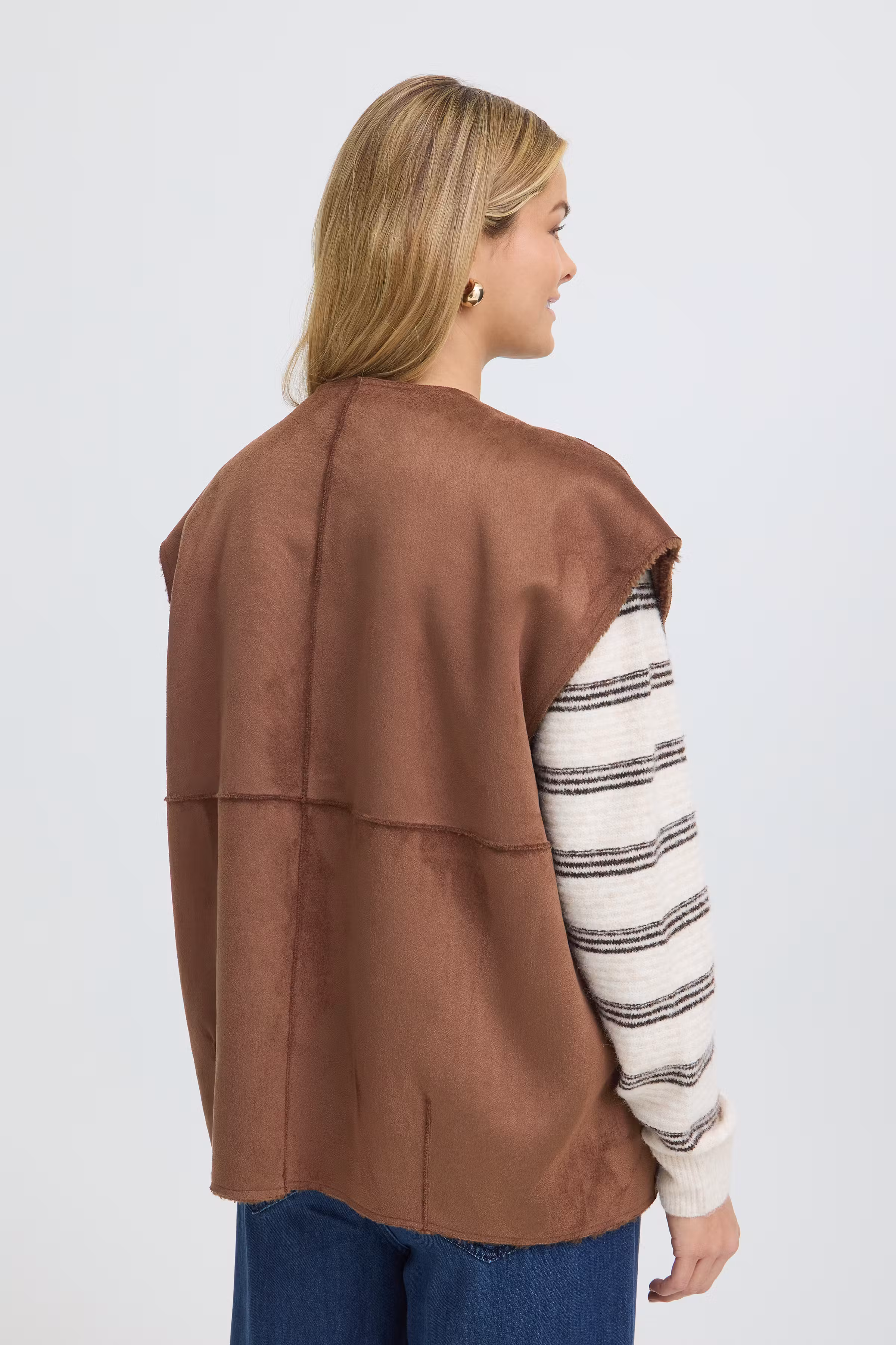 FRALIZZA Vest LOOKBOOK BACK 20618151-190916