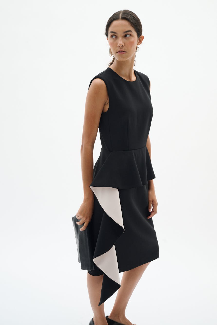 CHARLEENEIW Flounce Dress LOCATION NONE 30112424-194008