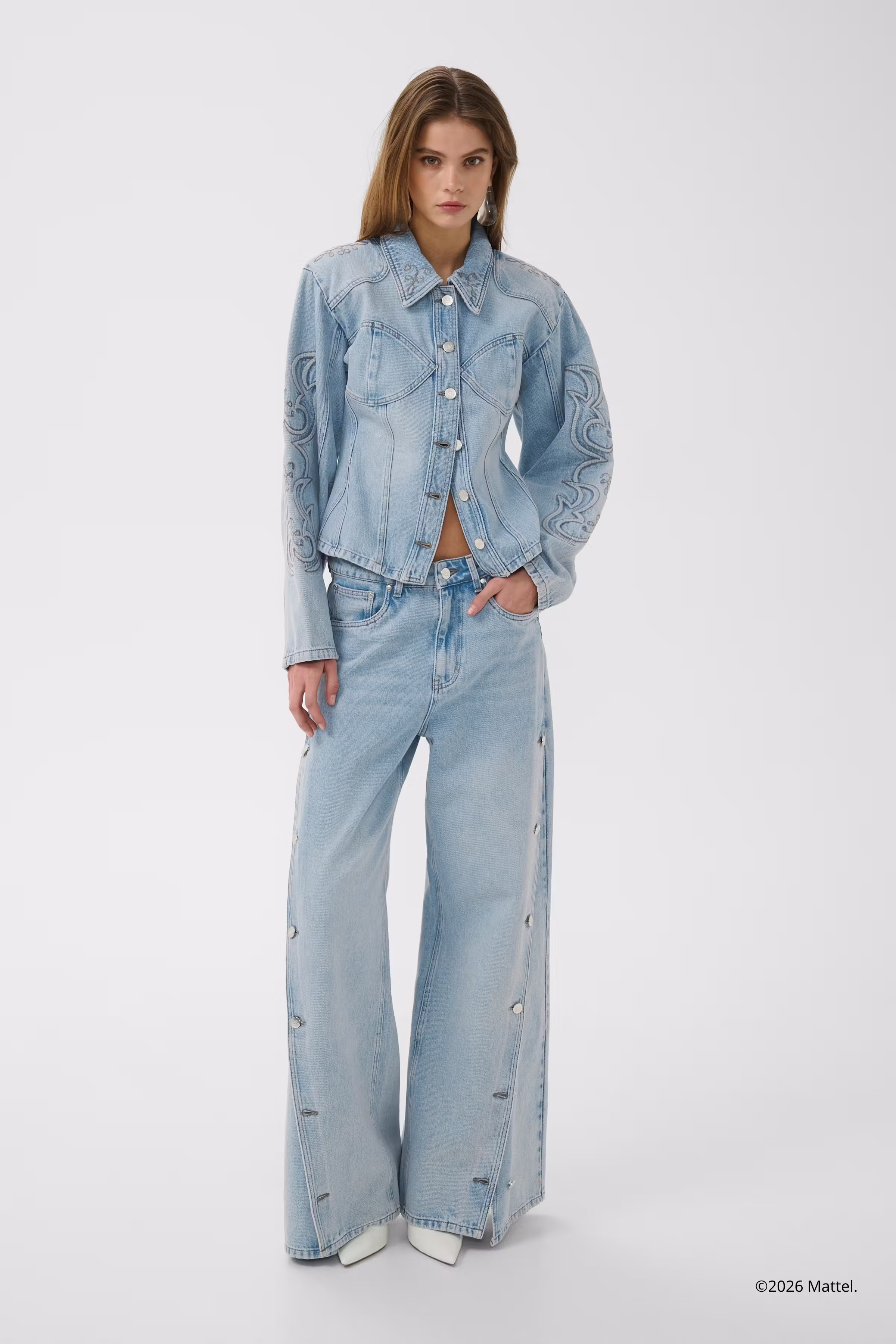 GZBXGstacie Denim shirt LOOKBOOK FRONT 10911411-108303