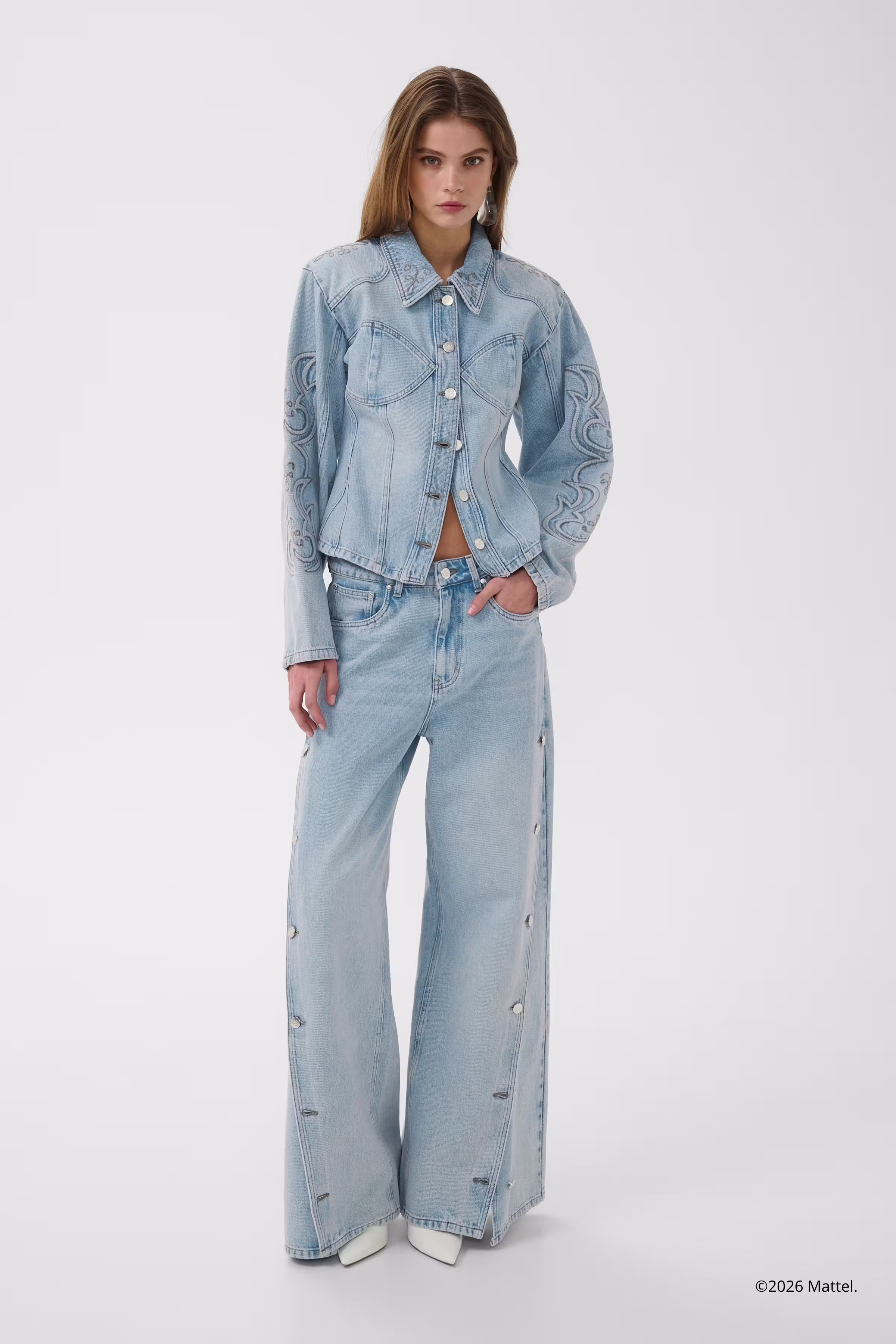 GZBXGstacie Denim overhemd LOOKBOOK FRONT 10911411-108303
