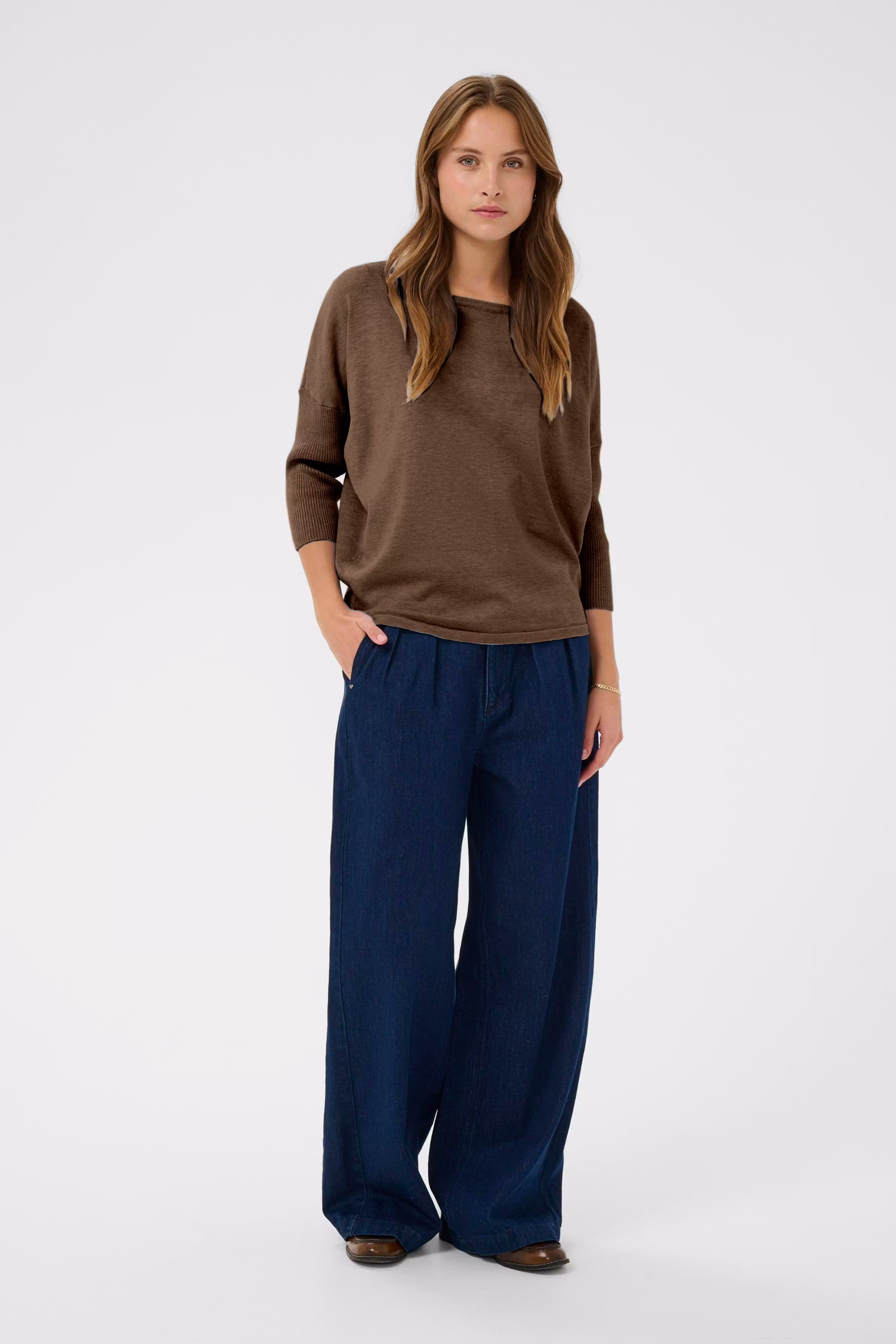 MilaSZ R-Neck Pullover LOOKBOOK FRONT 30500003-1912241
