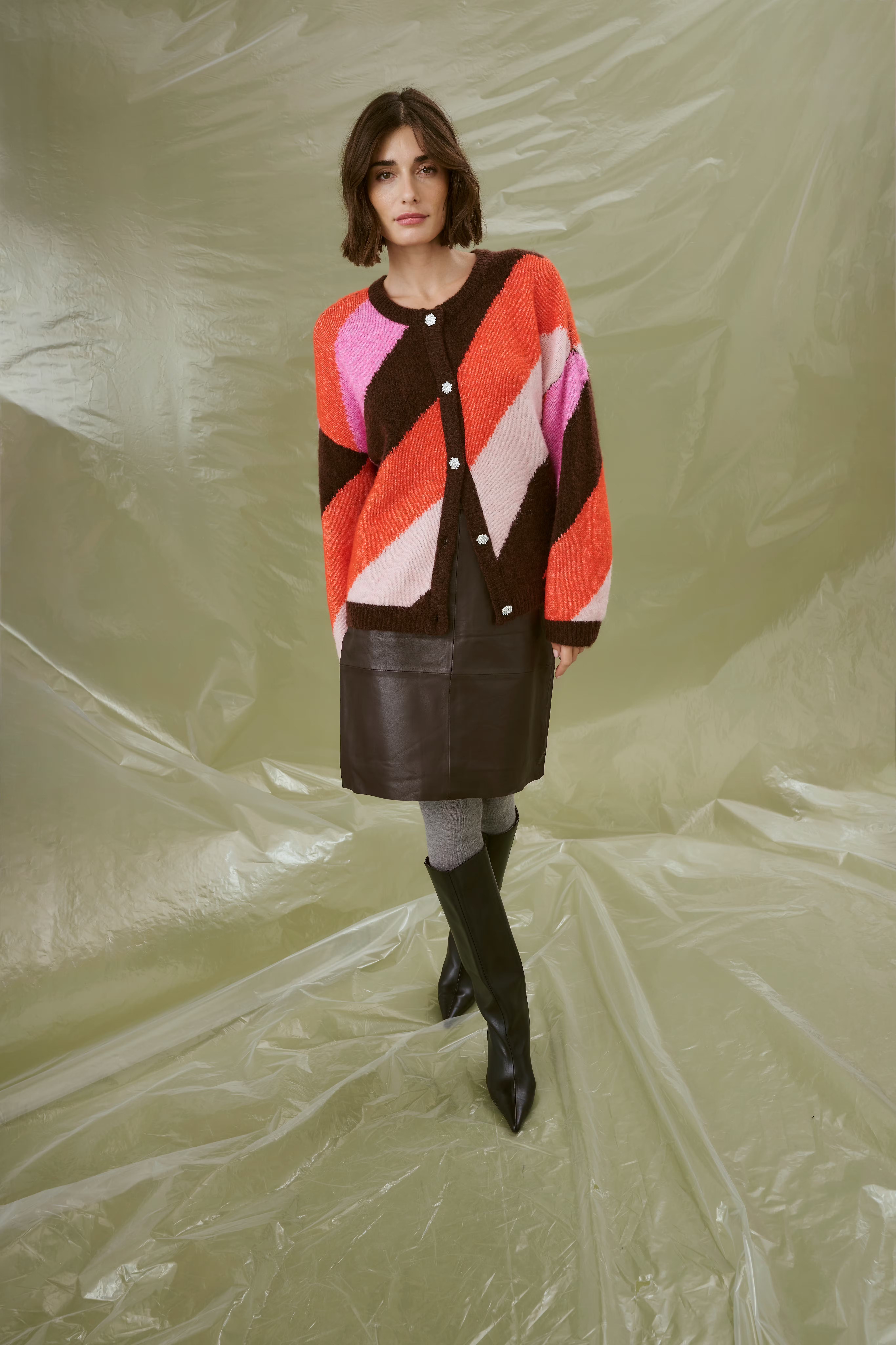 CUberta Leather skirt LOCATION NONE 50106966-190915