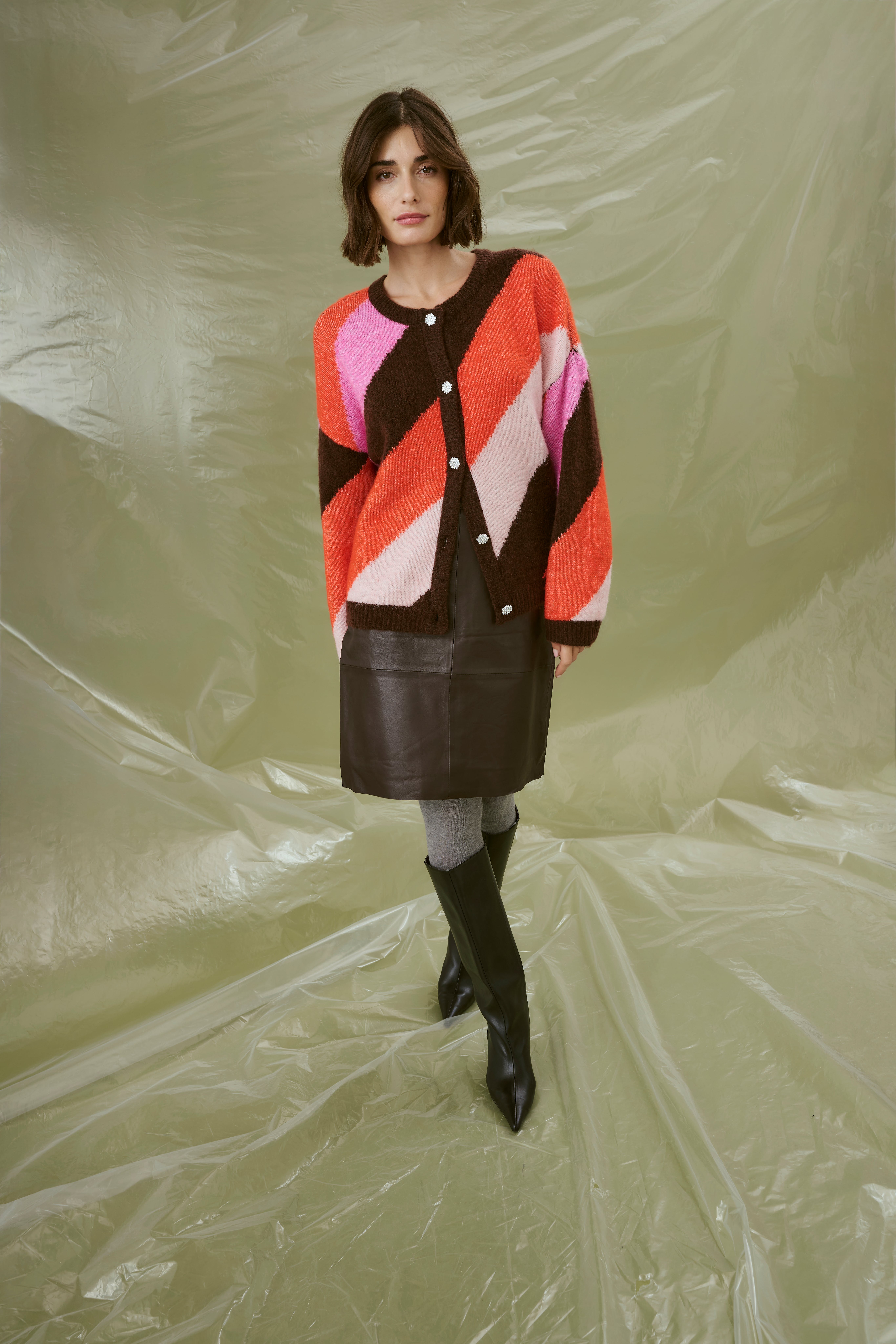 CUberta Lædernederdel LOCATION NONE 50106966-190915