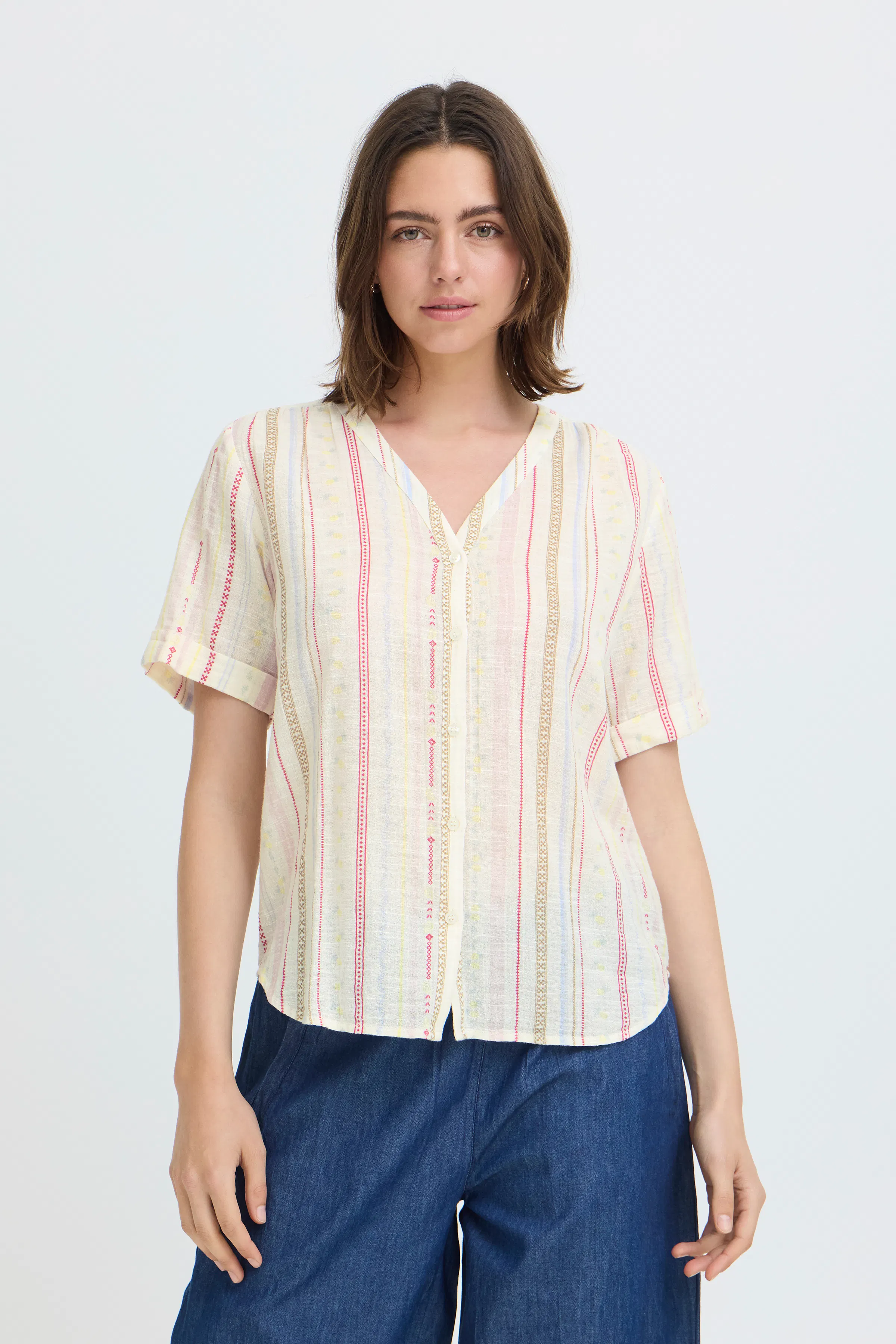 FRBOBBI Skjorte LOOKBOOK FRONT 20615707-900008485