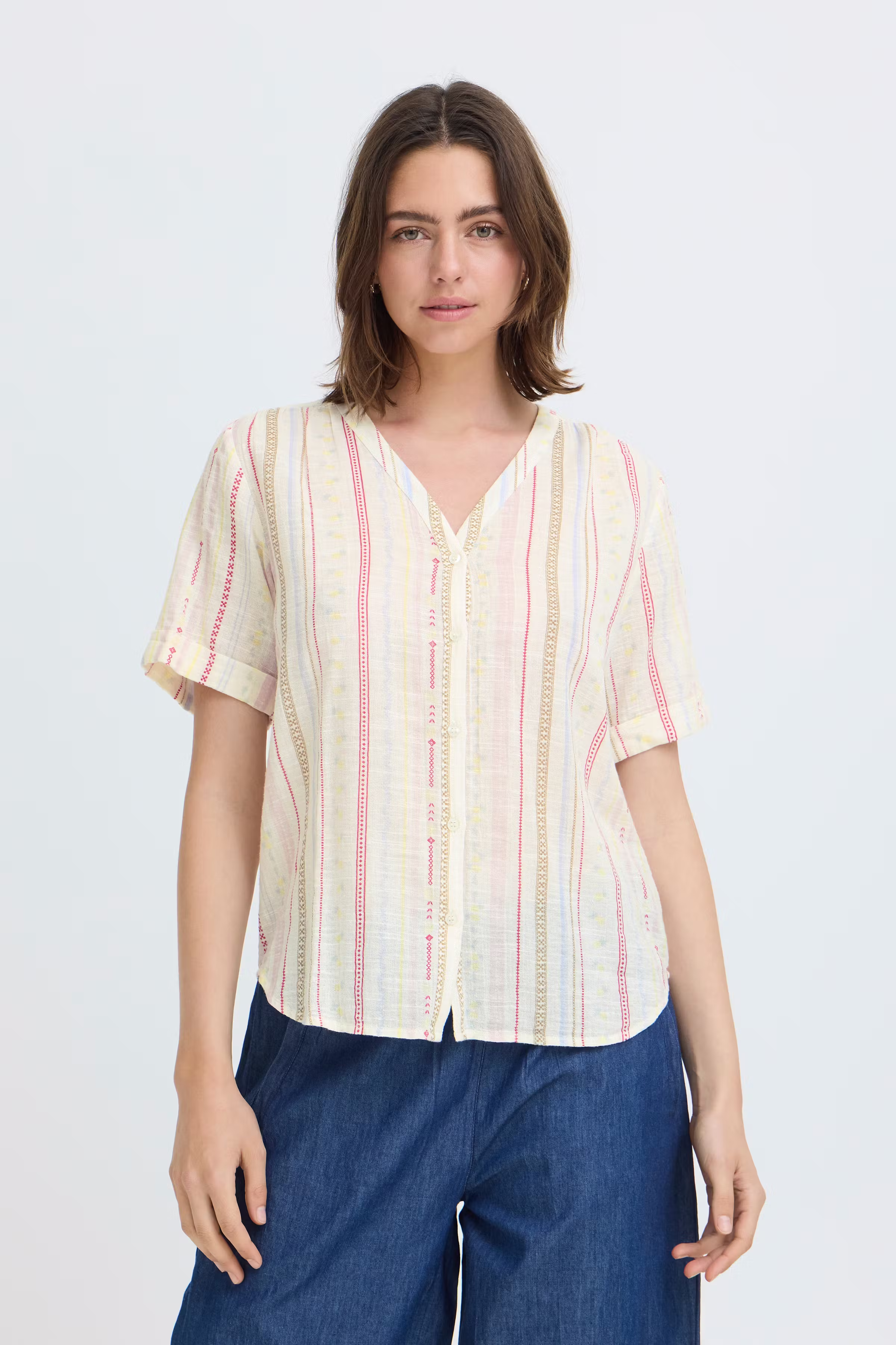 FRBOBBI Skjorte LOOKBOOK FRONT 20615707-900008485