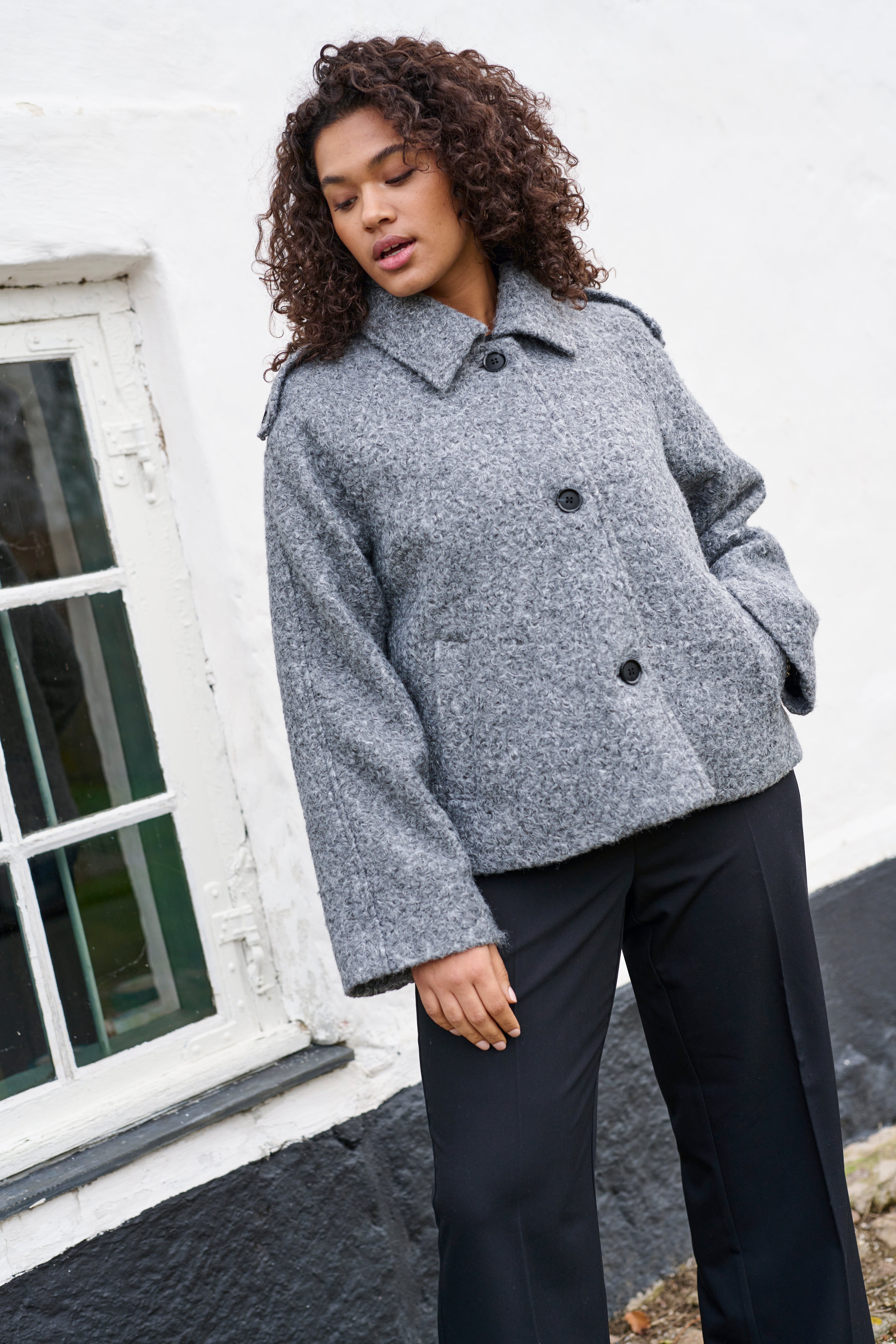 KCtary Short Coat LOCATION NONE 10582665-100123